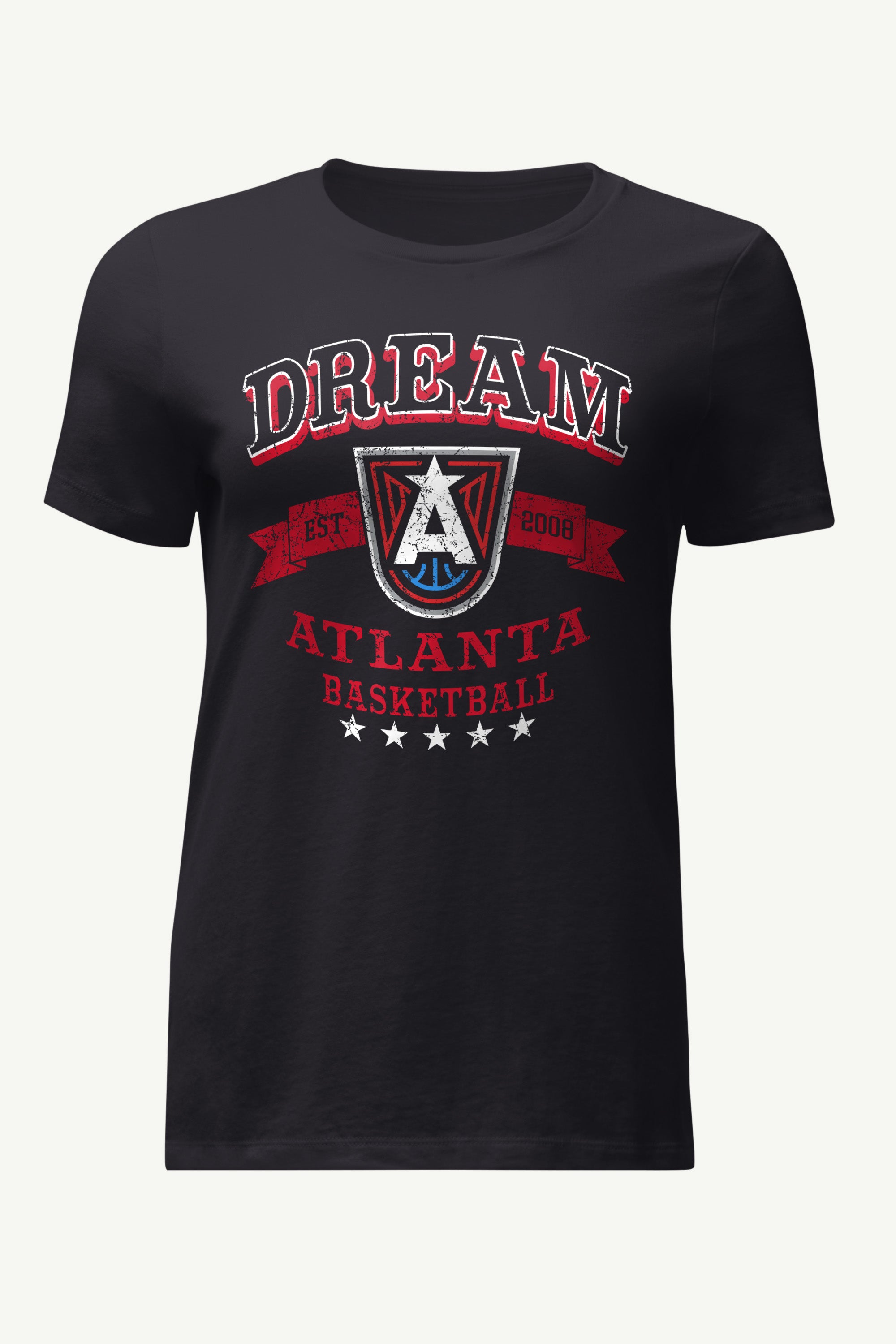 WOMENS WNBA ATLANTA DREAM BLEACHERS & BANNER T SHIRT View 1 | Atlanta Dream WOMENS WNBA ATLANTA DREAM BLEACHERS & BANNER T SHIRT View 1 | Atlanta Dream