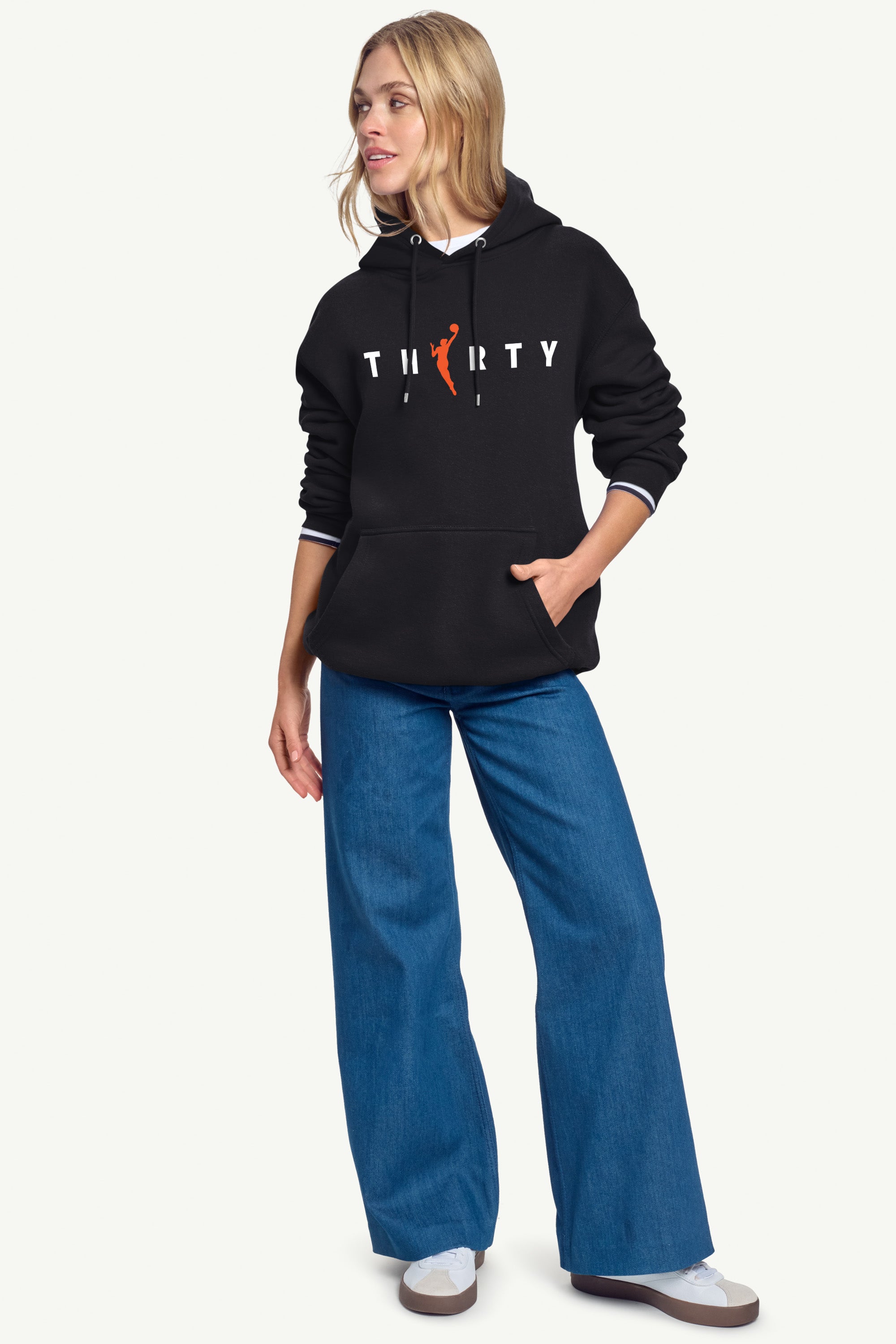 WNBA 30TH ANNIVERSARY PRINTED HOODIE View 3 | New Arrivals WNBA 30TH ANNIVERSARY PRINTED HOODIE View 3 | New Arrivals