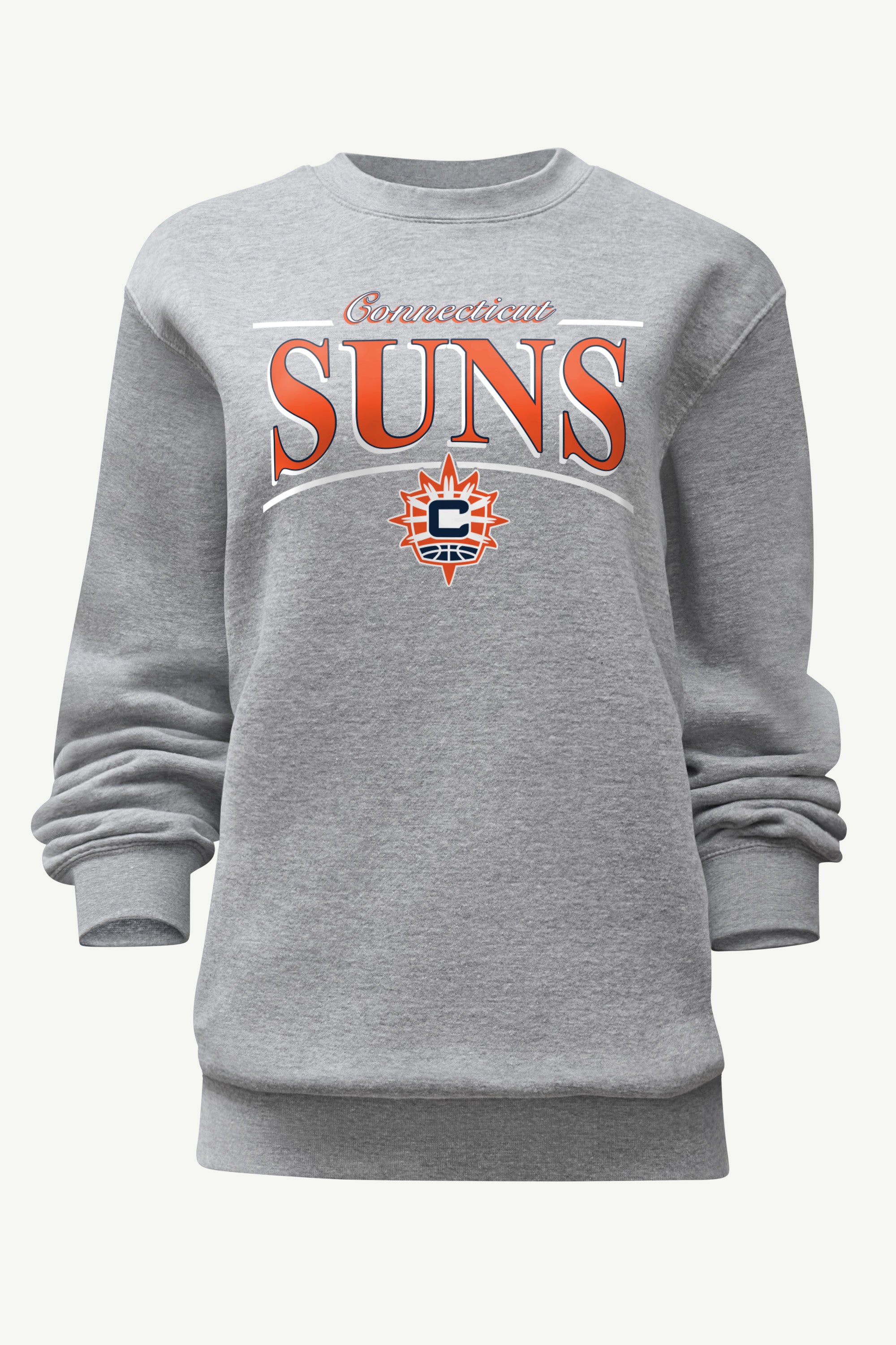 WOMENS WNBA CONECTICUT SUNS ARCH SWEATSHIRT View 1 | Connecticut Sun WOMENS WNBA CONECTICUT SUNS ARCH SWEATSHIRT View 1 | Connecticut Sun