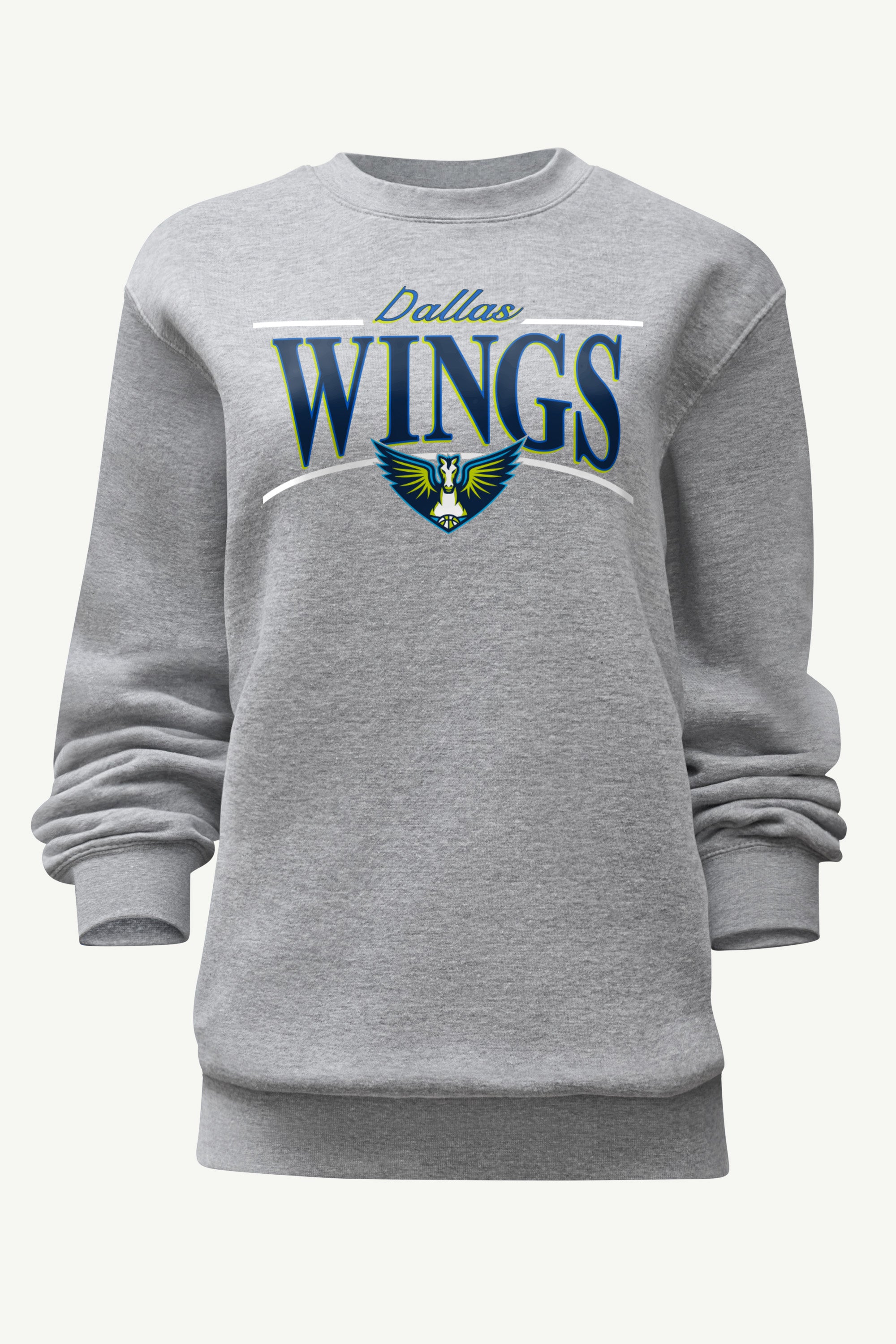 WOMENS WNBA DALLAS WINGS ARCH SWEATSHIRT View 1 | Dallas Wings WOMENS WNBA DALLAS WINGS ARCH SWEATSHIRT View 1 | Dallas Wings