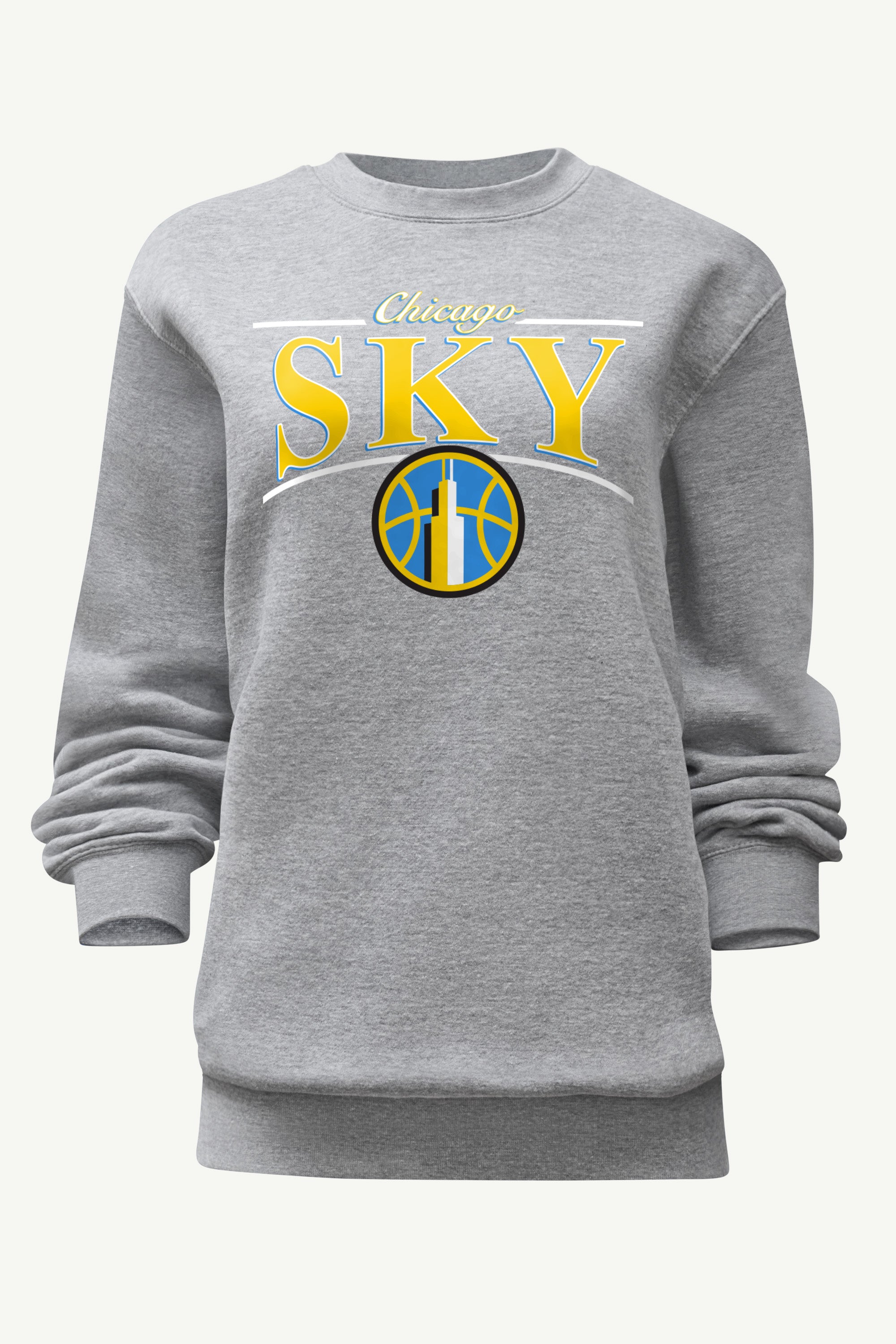 WOMENS WNBA CHICAGO SKY ARCH SWEATSHIRT View 1 | Chicago Sky WOMENS WNBA CHICAGO SKY ARCH SWEATSHIRT View 1 | Chicago Sky