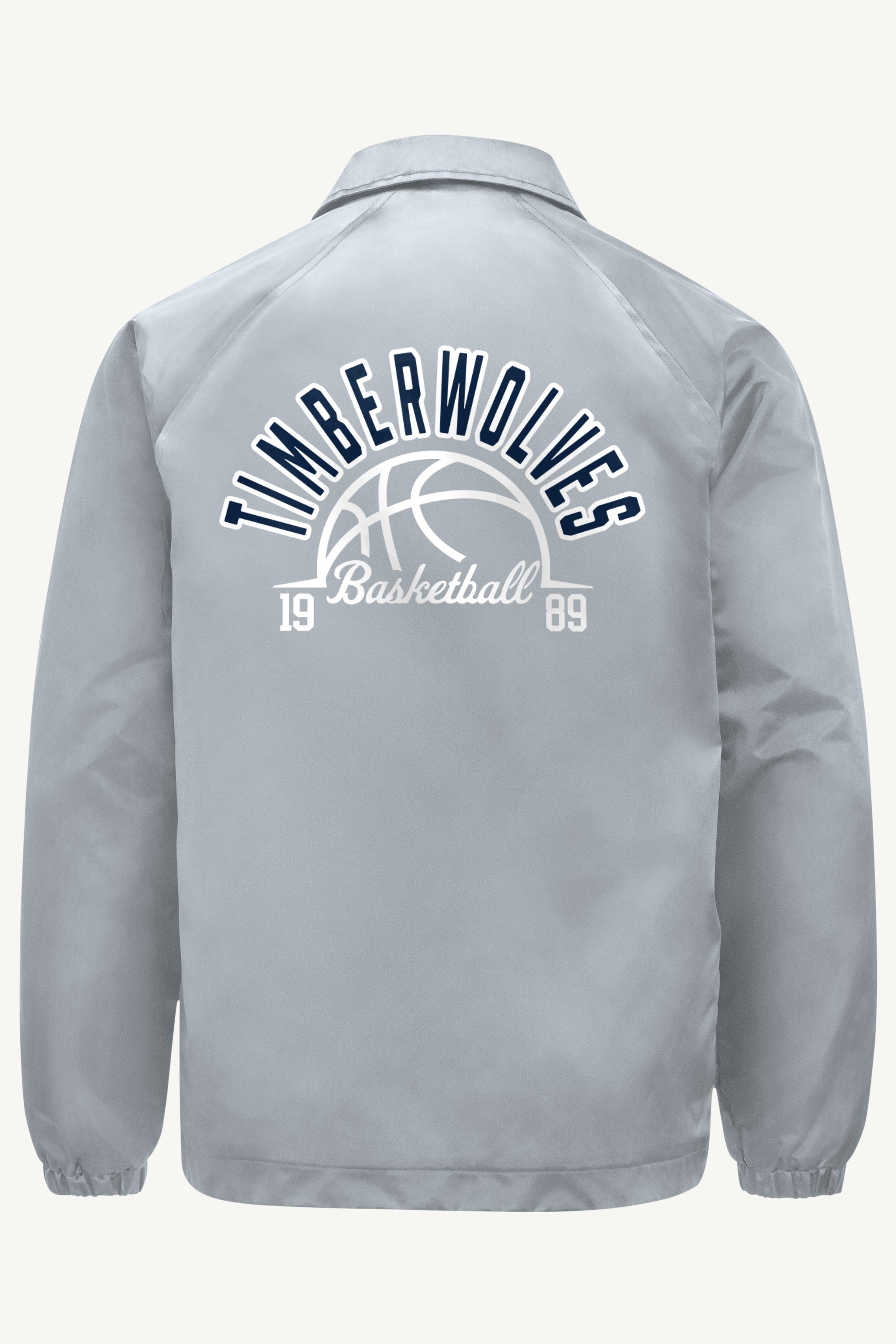 MENS MINNESOTA TIMBERWOLVES HALF BALL COACHES JACKET View 2 | Minnesota Timberwolves