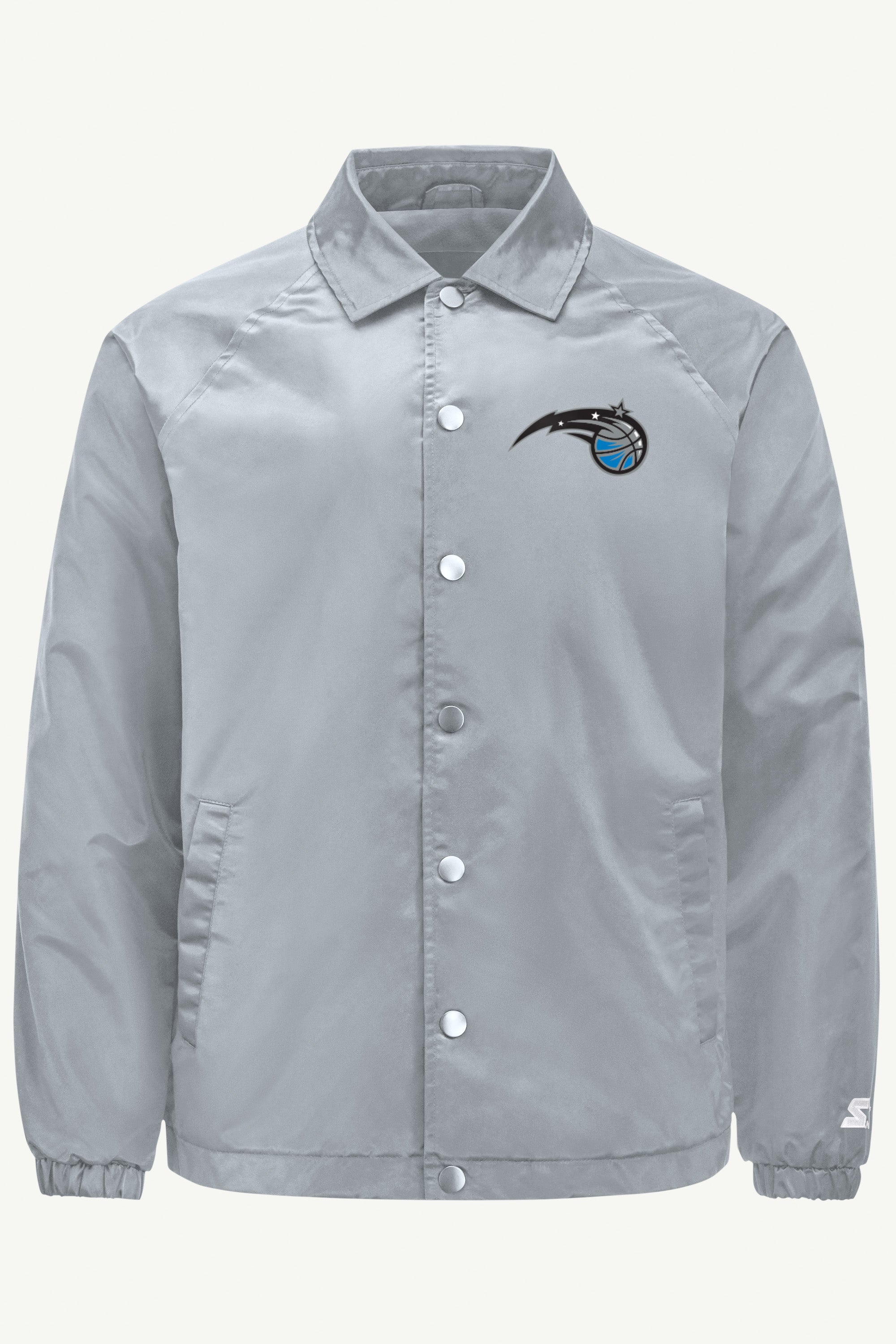 MENS ORLANDO MAGIC HALF BALL COACHES JACKET View 1