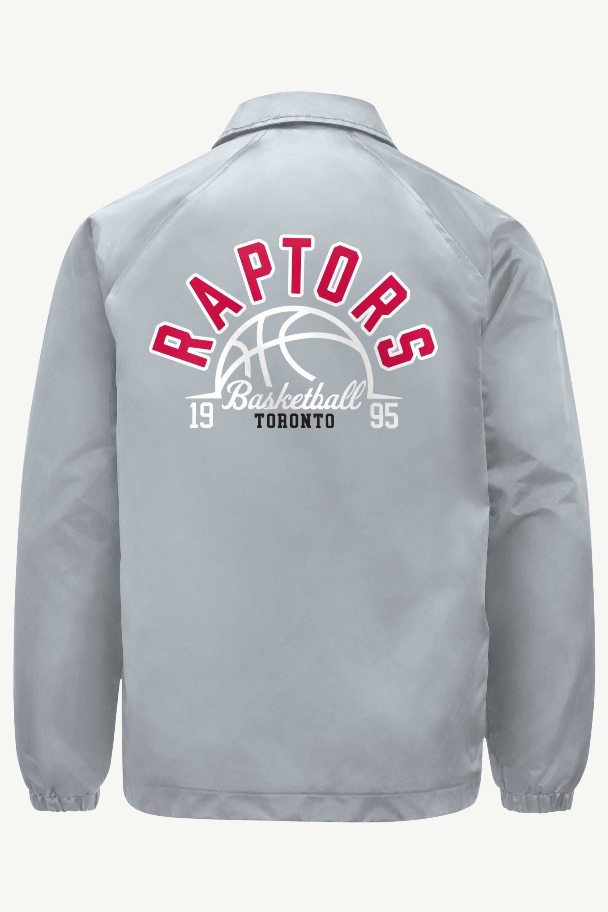 MENS TORONTO RAPTORS HALF BALL COACHES JACKET View 2 | Starter Jackets