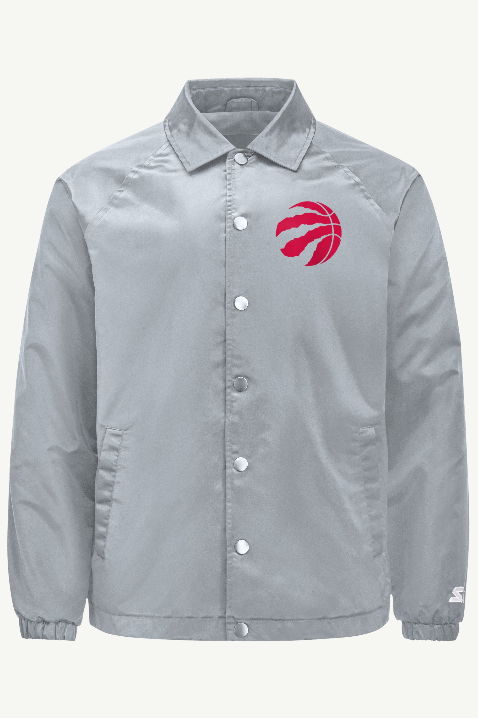 MENS TORONTO RAPTORS HALF BALL COACHES JACKET View 1 | Starter Jackets