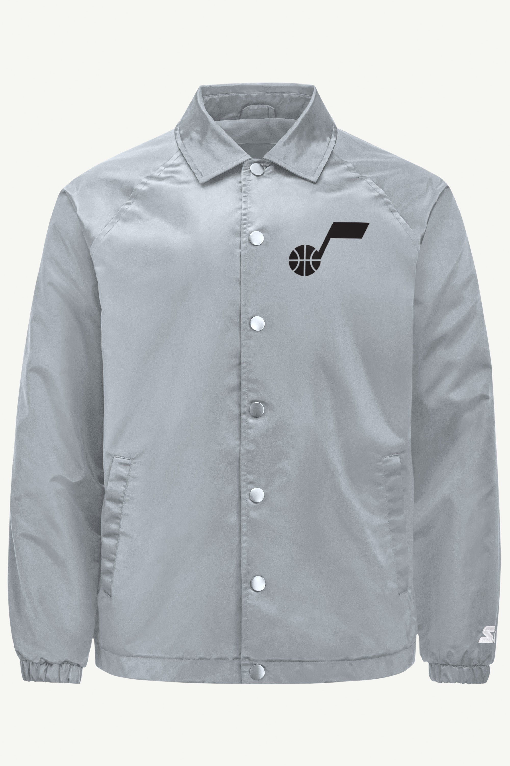 MENS UTAH JAZZ HALF BALL COACHES JACKET View 1