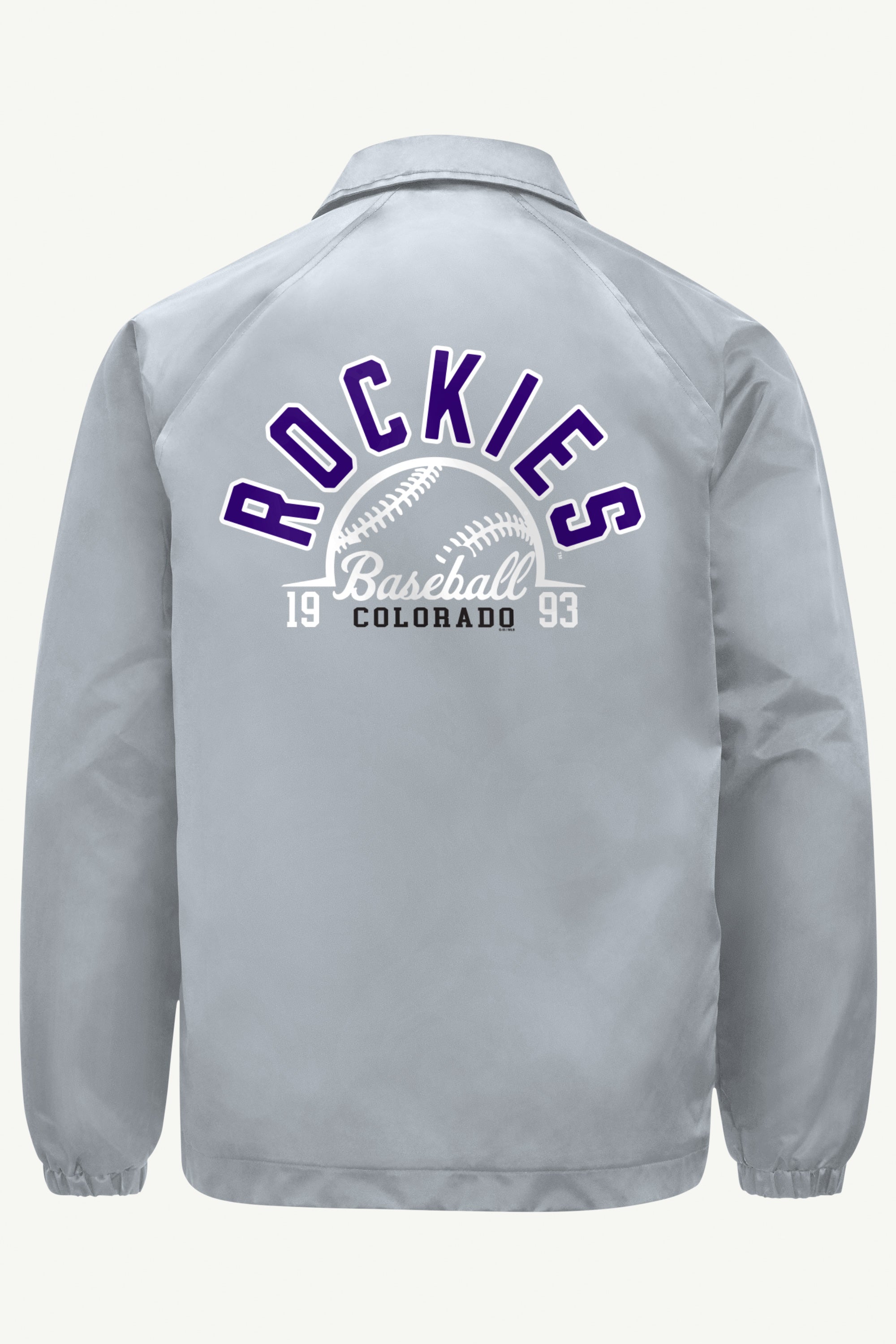 MENS COLORADO ROCKIES RETRO COACHES JACKET View 2 | Men's Jackets MENS COLORADO ROCKIES RETRO COACHES JACKET View 2 | Men's Jackets