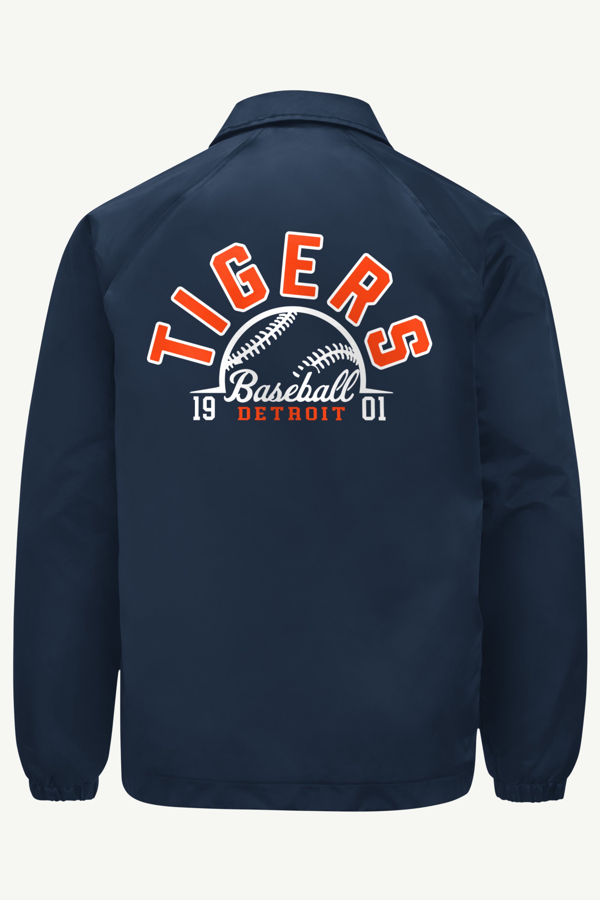 MENS DETROIT TIGERS RETRO COACHES JACKET View 2 | MLB