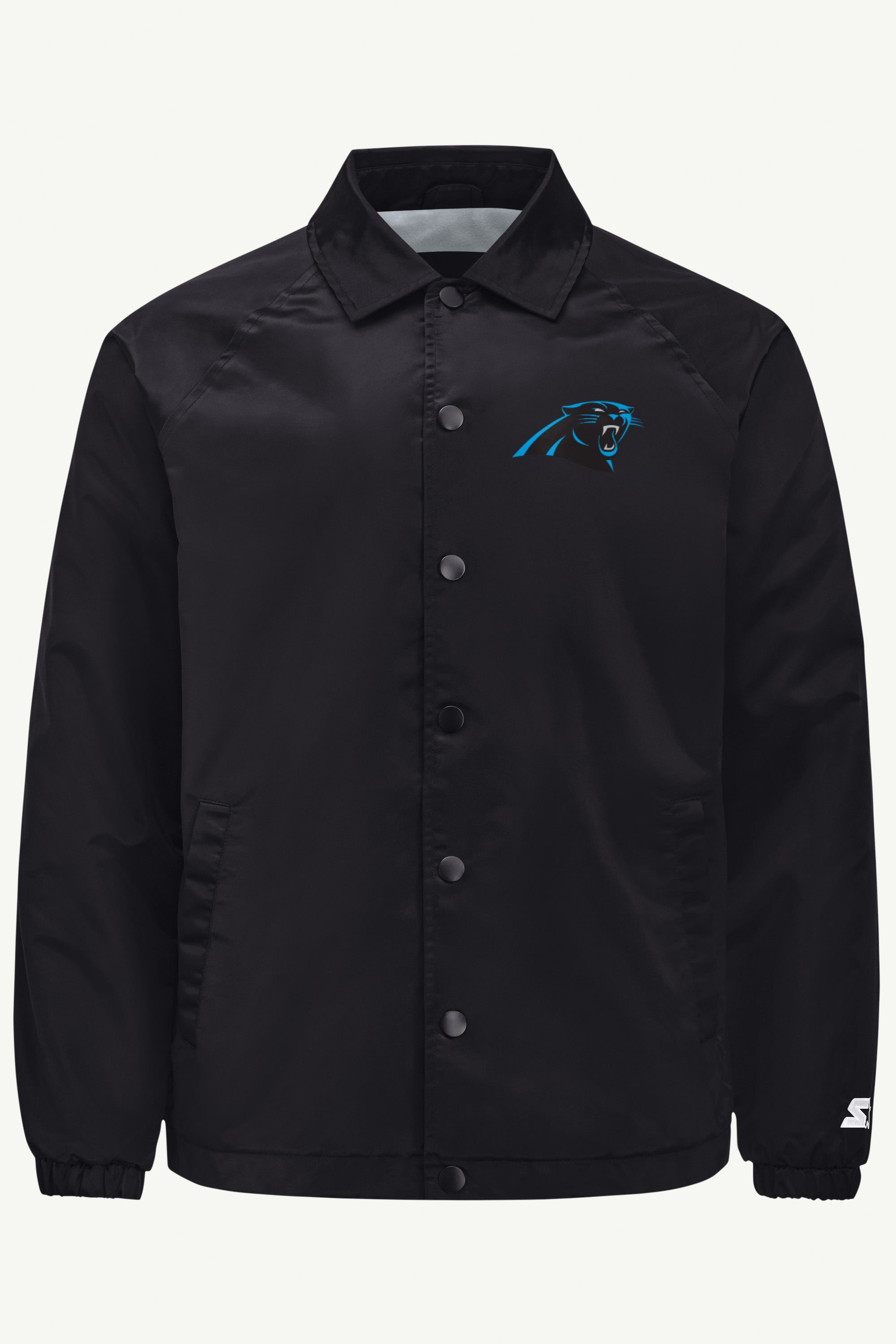MENS CAROLINA PANTHERS RETRO COACHES JACKET View 1 | Carolina Panthers