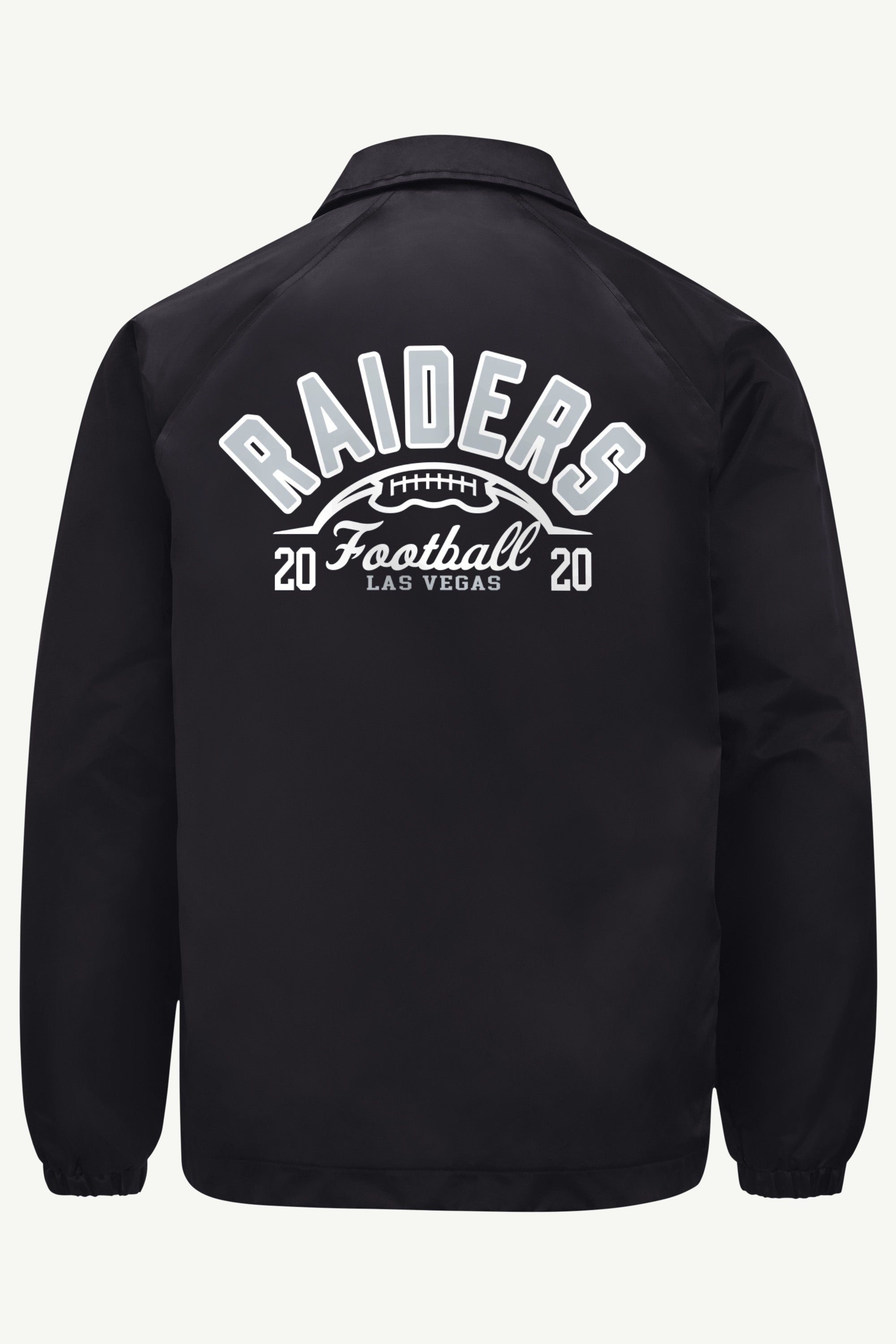 MENS LAS VEGAS RAIDERS RETRO COACHES JACKET View 2 | Las Vegas Raiders