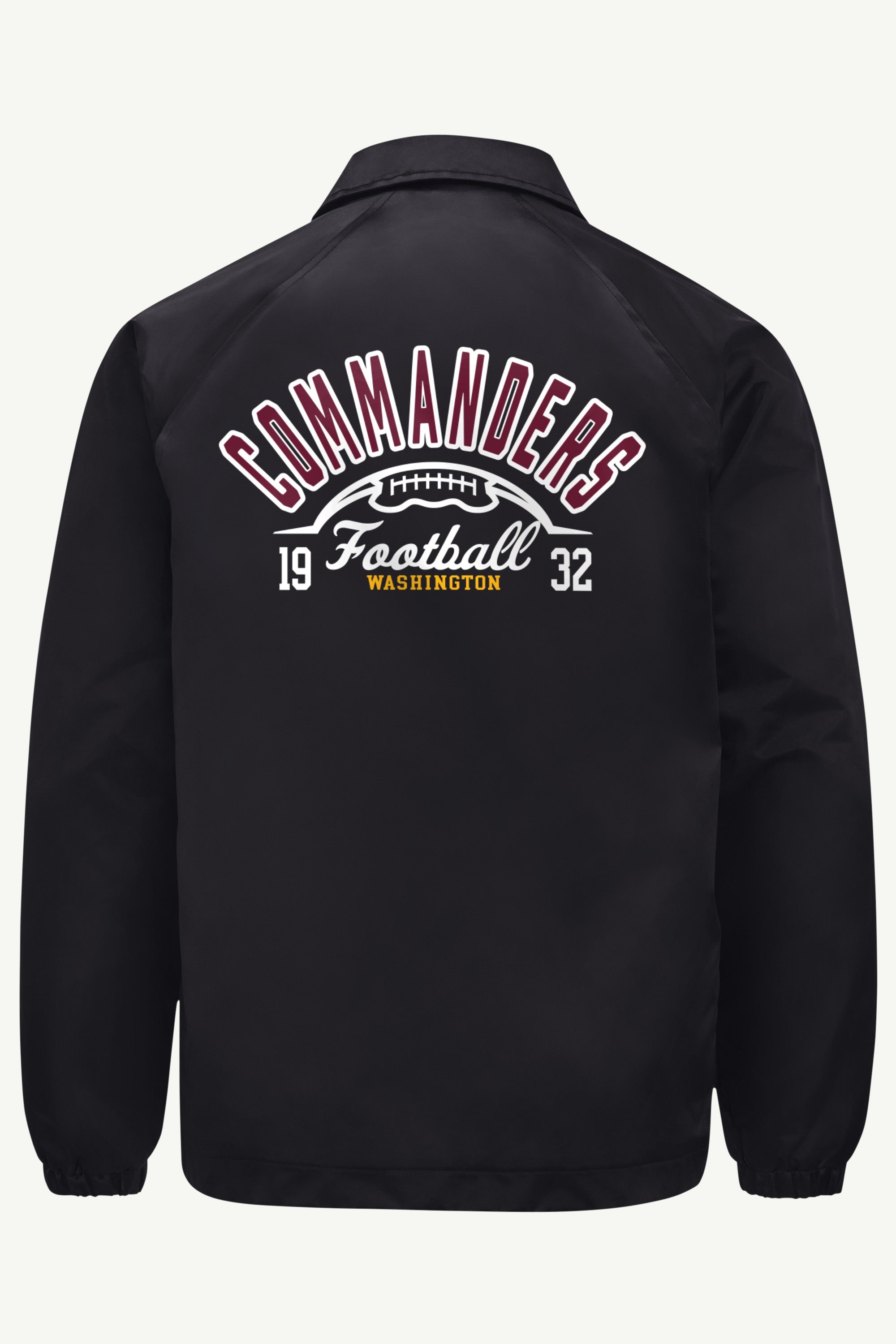 MENS WASHINGTON COMMANDERS RETRO COACHES JACKET View 2 | Washington Commanders