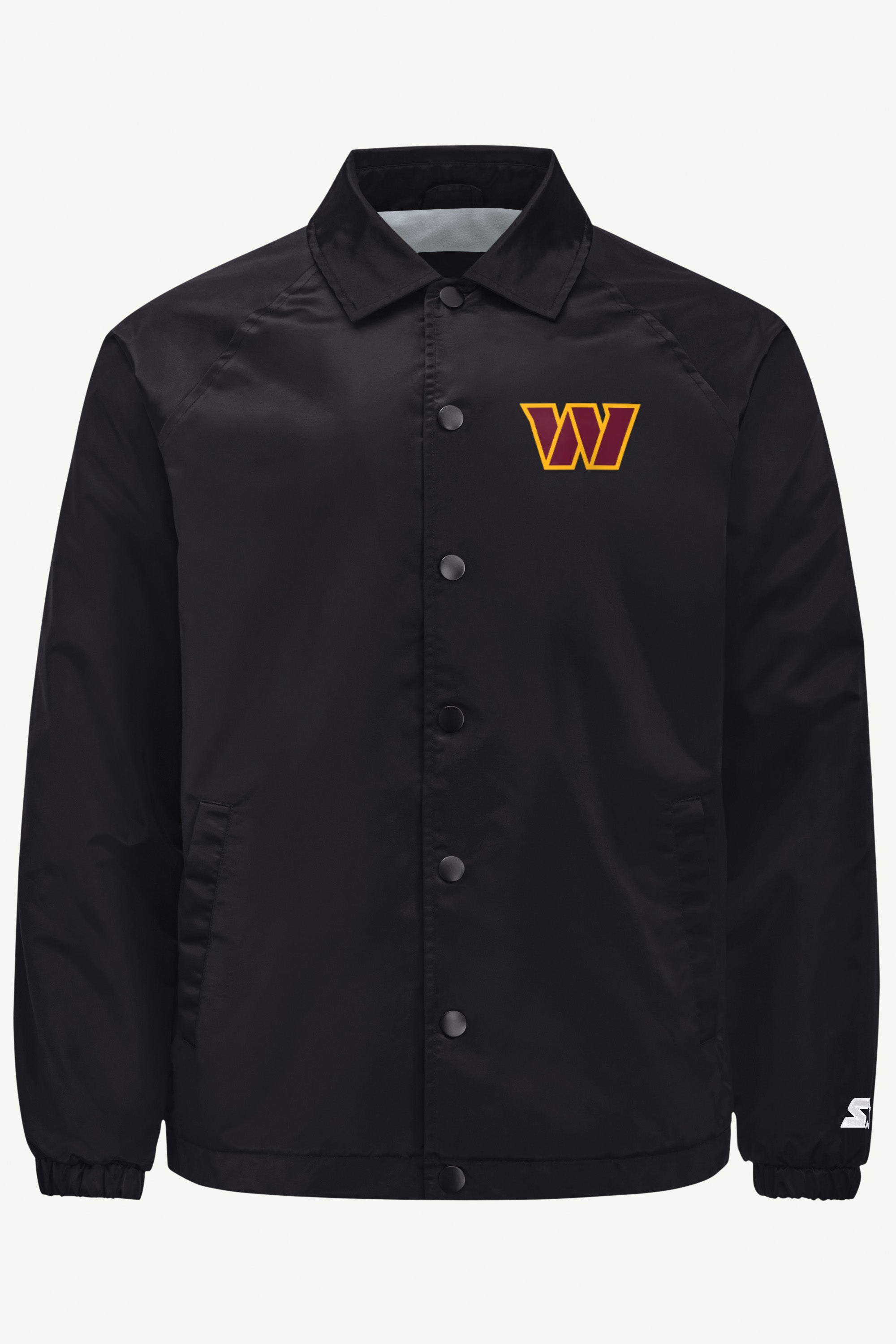 MENS WASHINGTON COMMANDERS RETRO COACHES JACKET View 1 | Washington Commanders