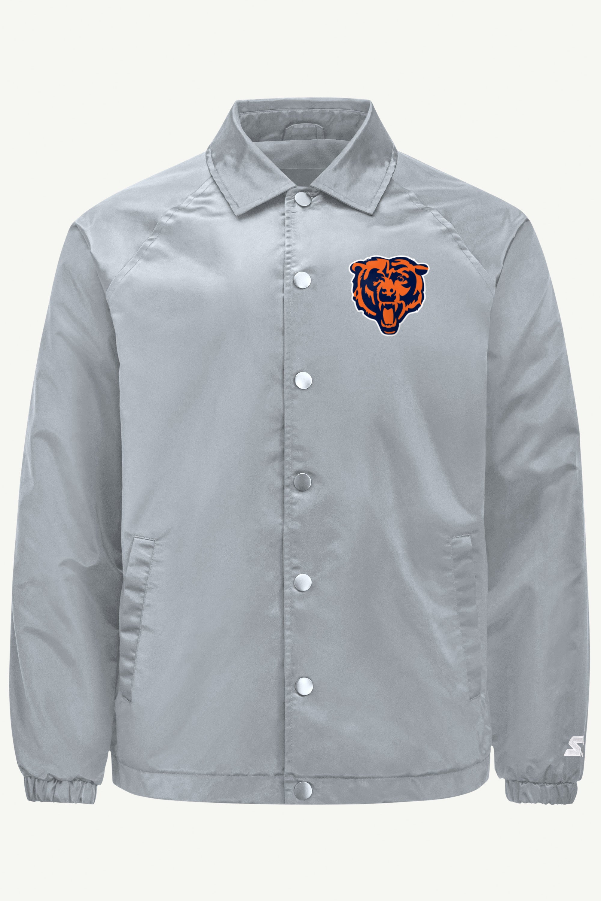 MENS CHICAGO BEARS RETRO TEAM LOGO COACHES JACKET View 1 | NFL