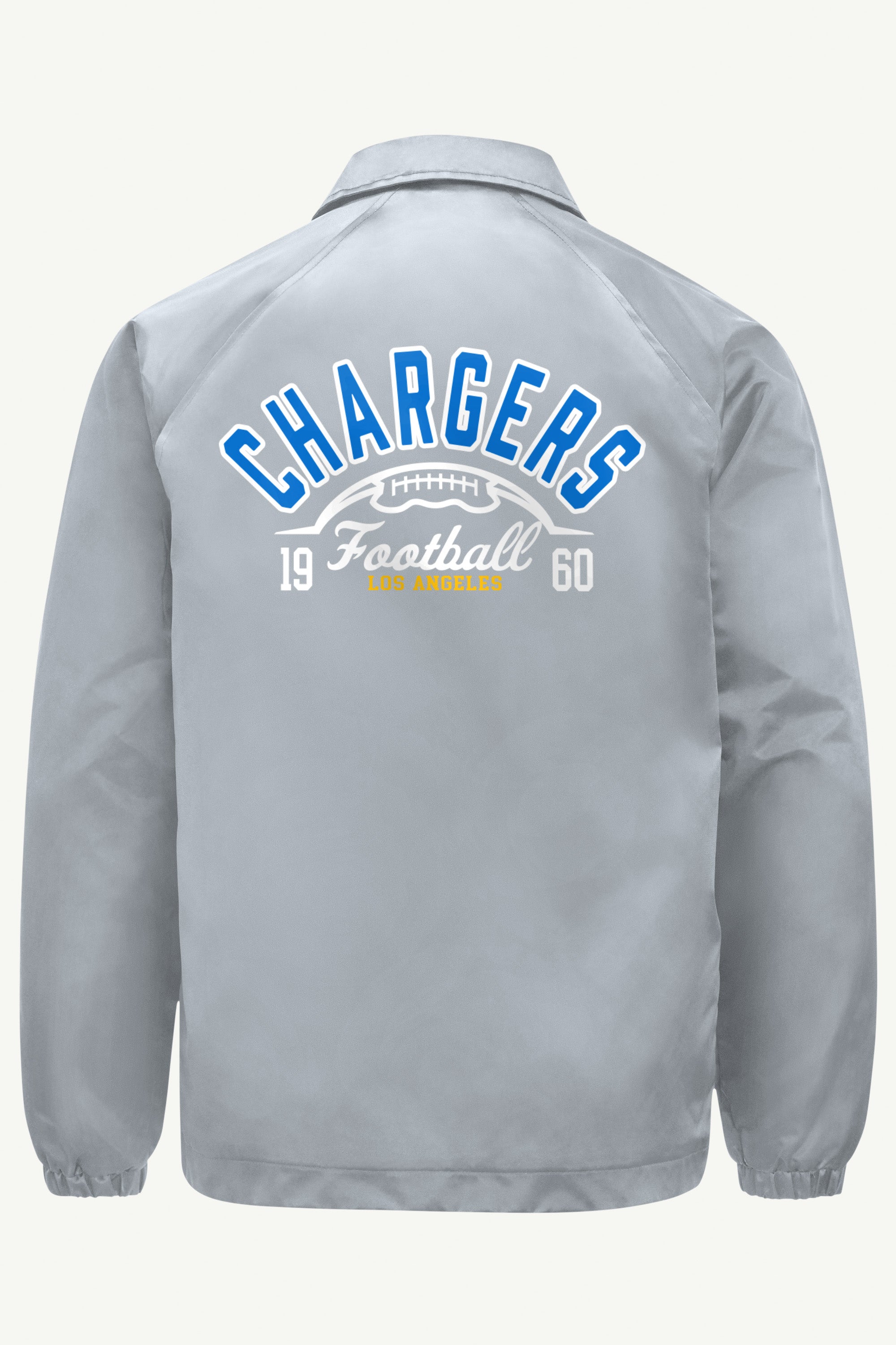 MENS LOS ANGELES CHARGERS RETRO COACHES JACKET View 2 | Los Angeles Chargers