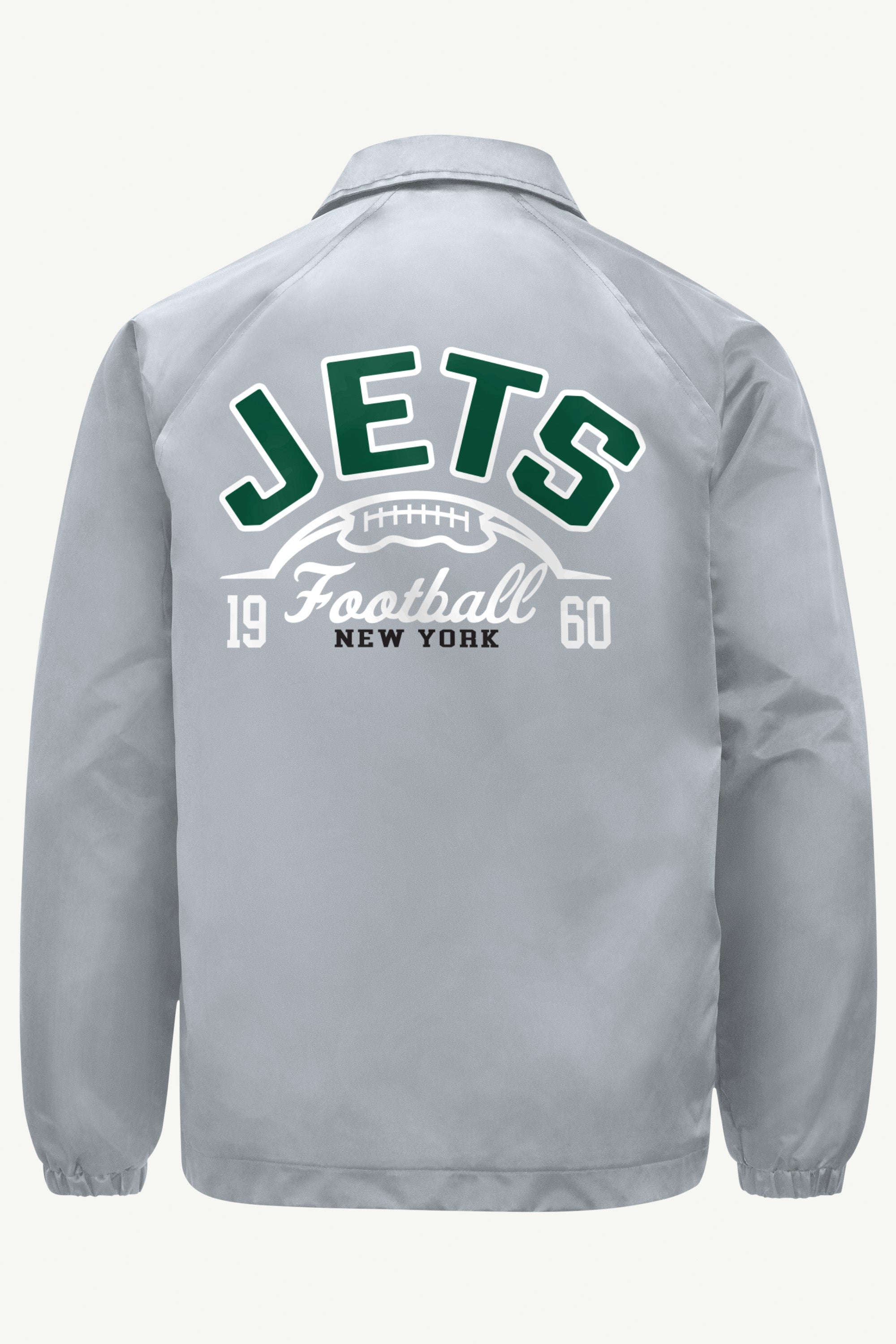 MENS NEW YORK JETS RETRO COACHES JACKET View 2 | New York Jets