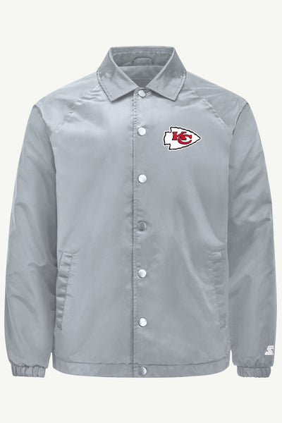 Mens Kansas City Chiefs Retro Coaches Jacket | NFL | Starter