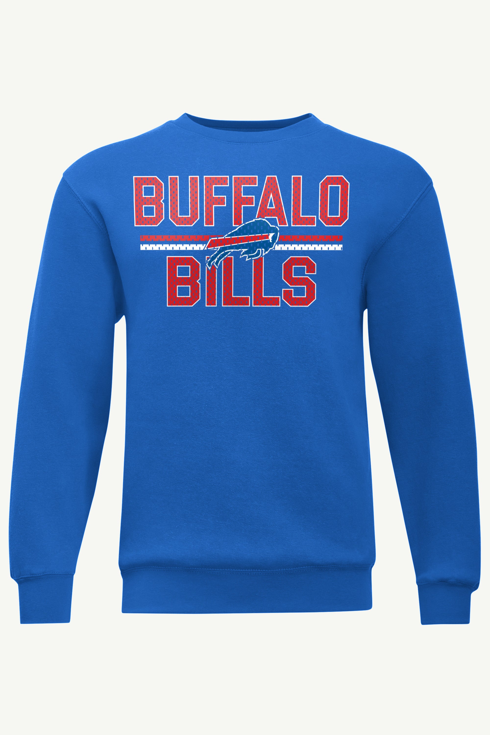MENS BUFFALO BILLS MESH LOOK SWEATSHIRT View 1 | Buffalo Bills