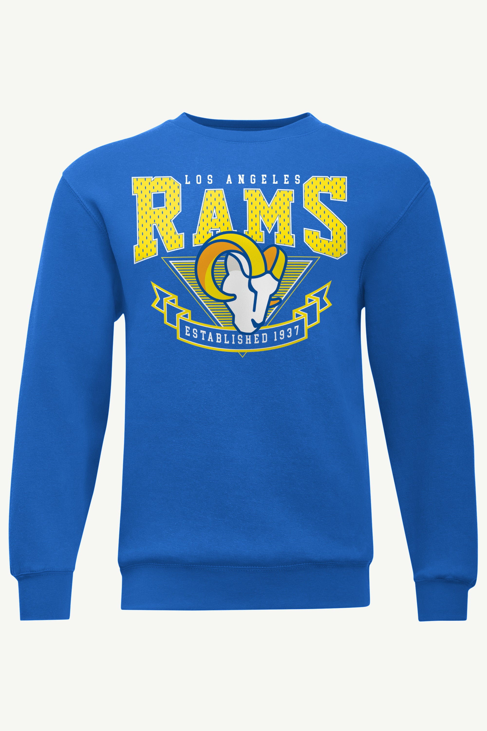 MENS LOS ANGELES RAMS 80's INSPIRED SWEATSHIRT View 1 | Los Angeles Rams