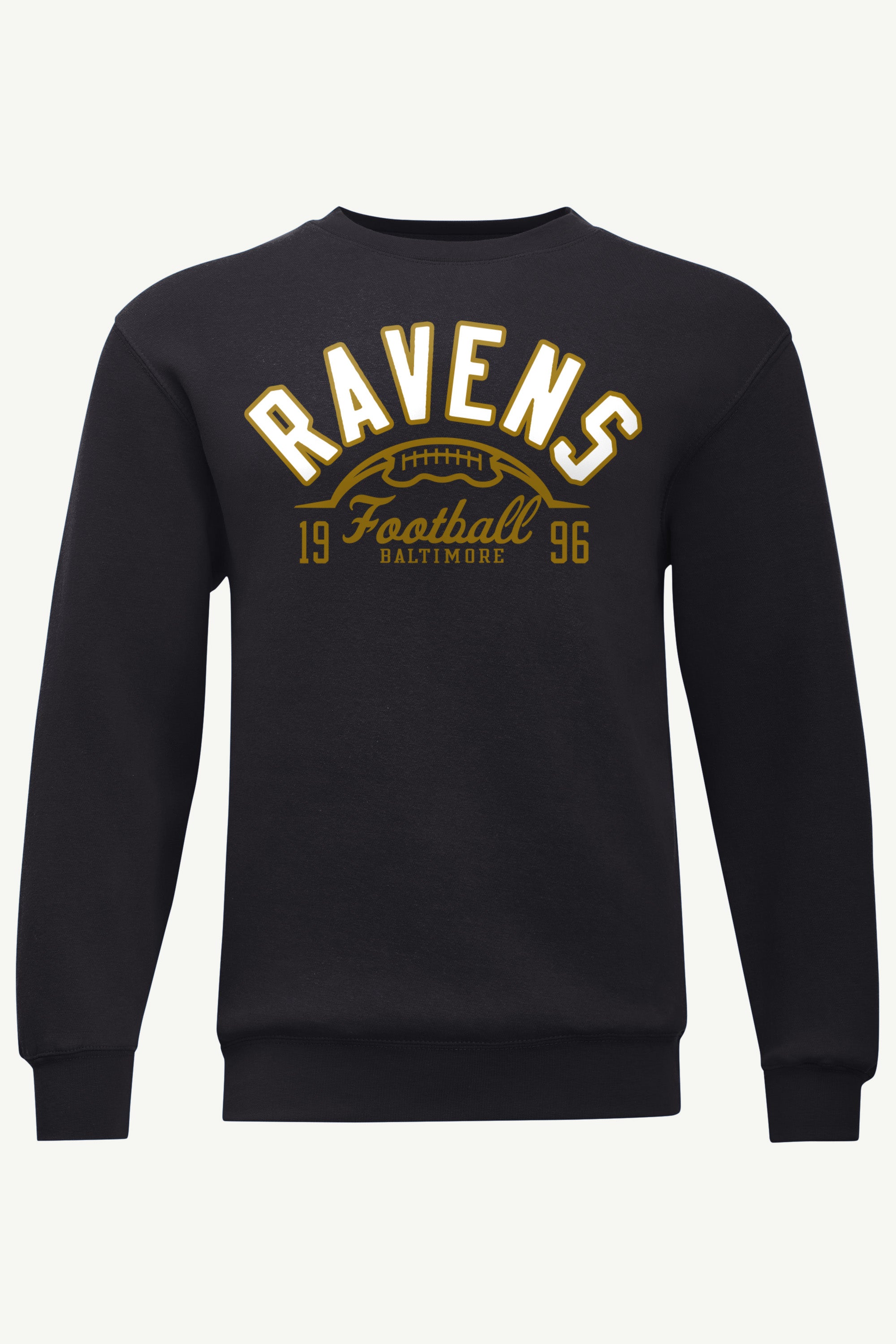 MENS BALTIMORE RAVENS HALF BALL SWEATSHIRT View 1 | Baltimore Ravens