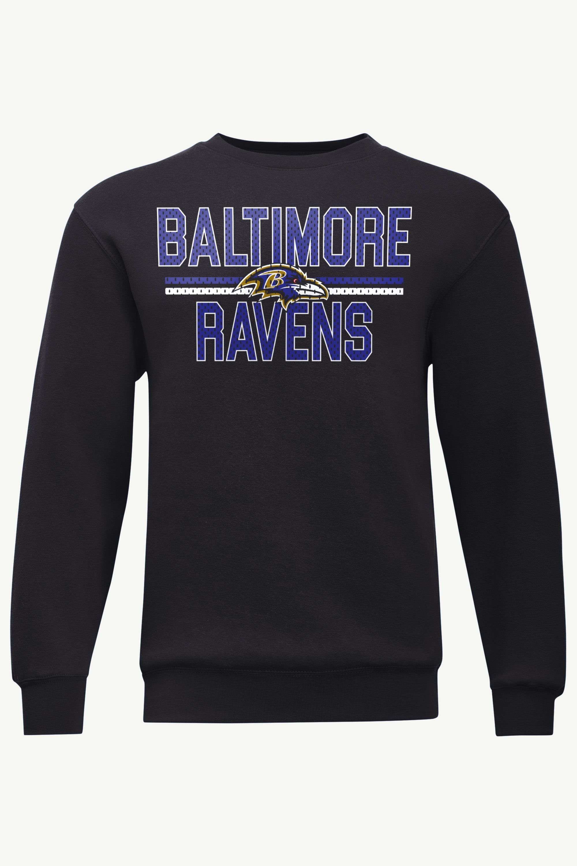 MENS BALTIMORE RAVENS MESH LOOK SWEATSHIRT View 1 | Baltimore Ravens