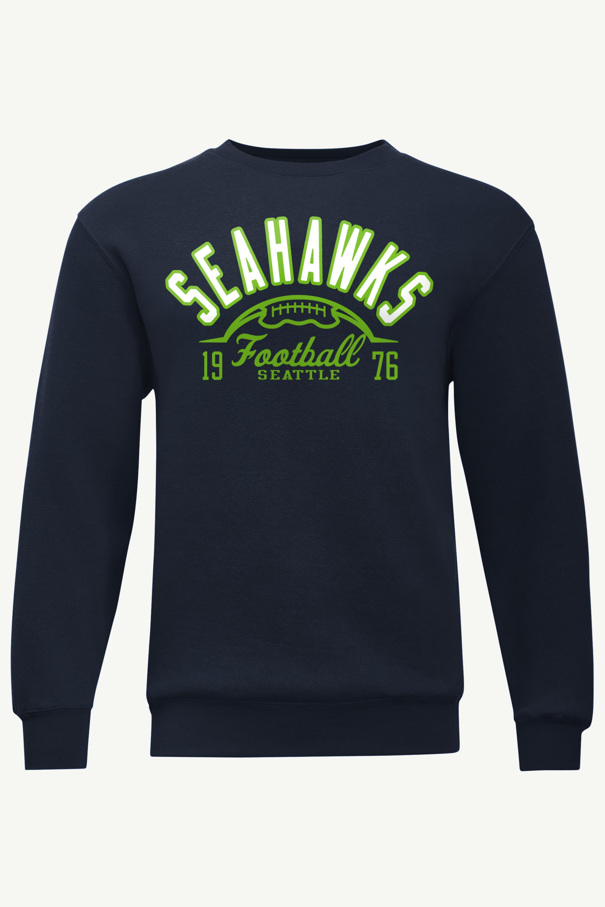 MENS SEATTLE SEAHAWKS HALF BALL SWEATSHIRT View 1 | Seattle Seahawks
