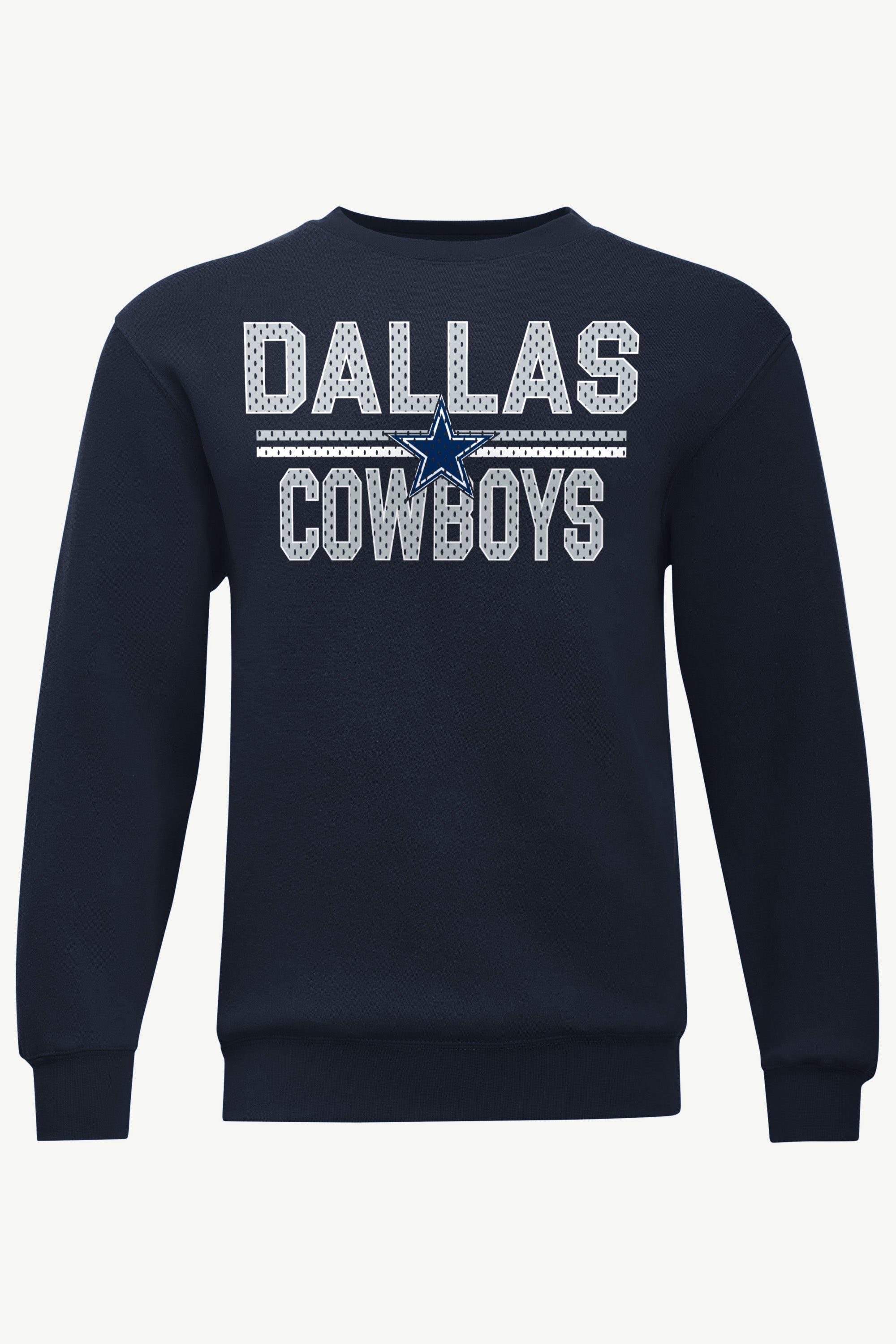 MENS DALLAS COWBOYS MESH LOOK SWEATSHIRT View 1 | Dallas Cowboys