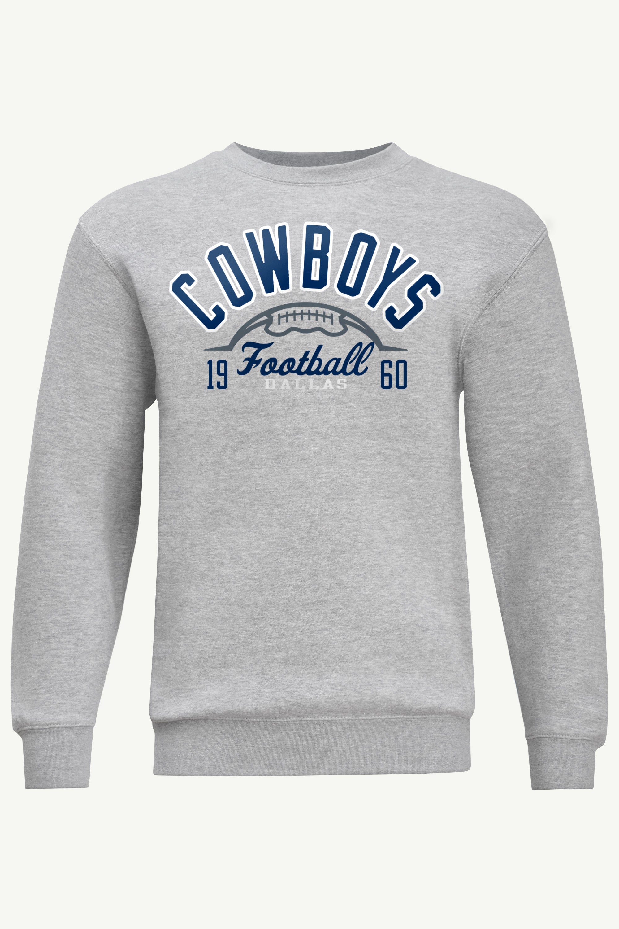 MENS DALLAS COWBOYS HALF BALL SWEATSHIRT View 1 | Dallas Cowboys
