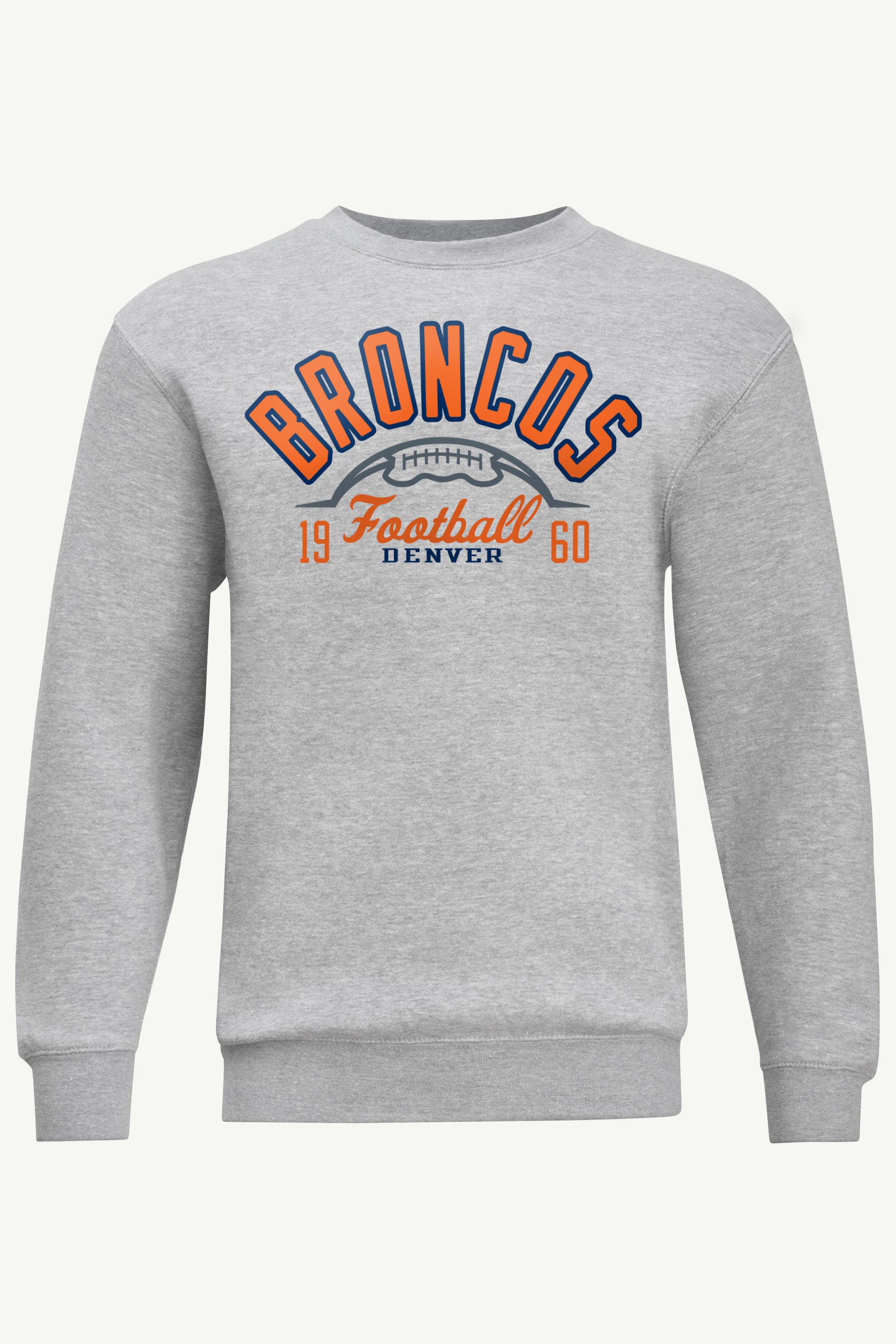 MENS DENVER BRONCOS HALF BALL SWEATSHIRT View 1 | Denver Broncos