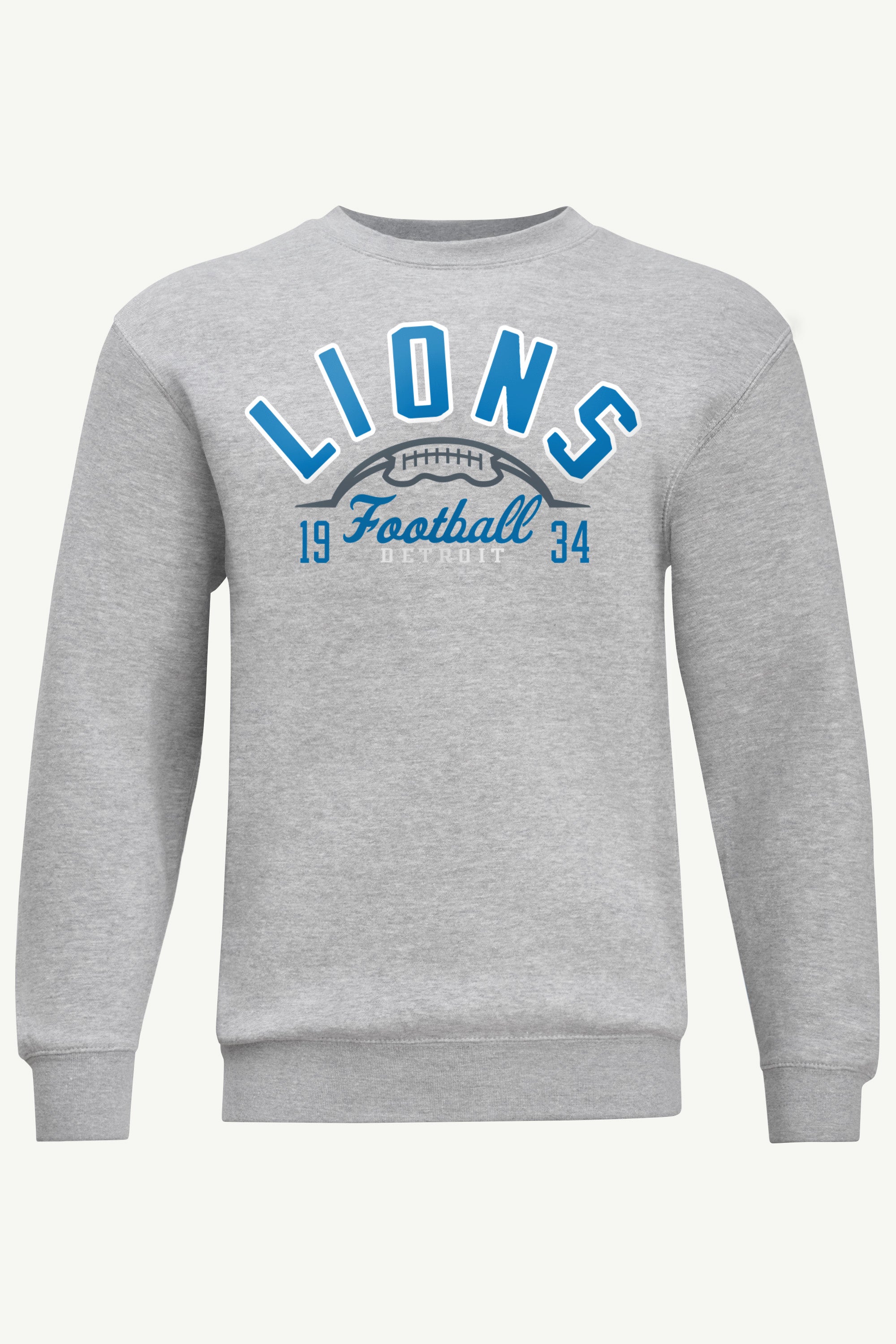 MENS DETROIT LIONS HALF BALL SWEATSHIRT View 1 | Detroit Lions