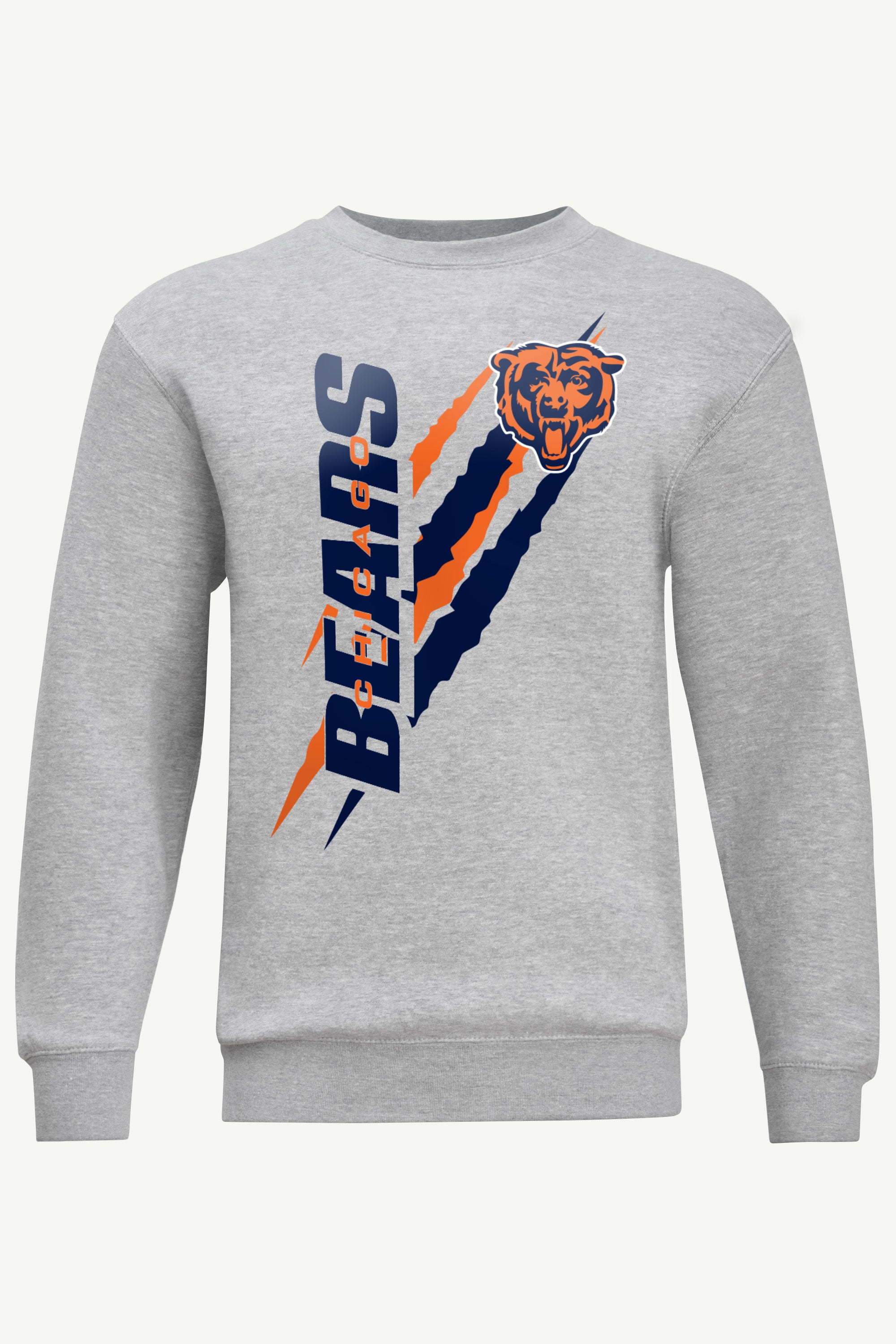 MENS CHICAGO BEARS COLOR SCRATCH SWEATSHIRT View 1 | Chicago Bears