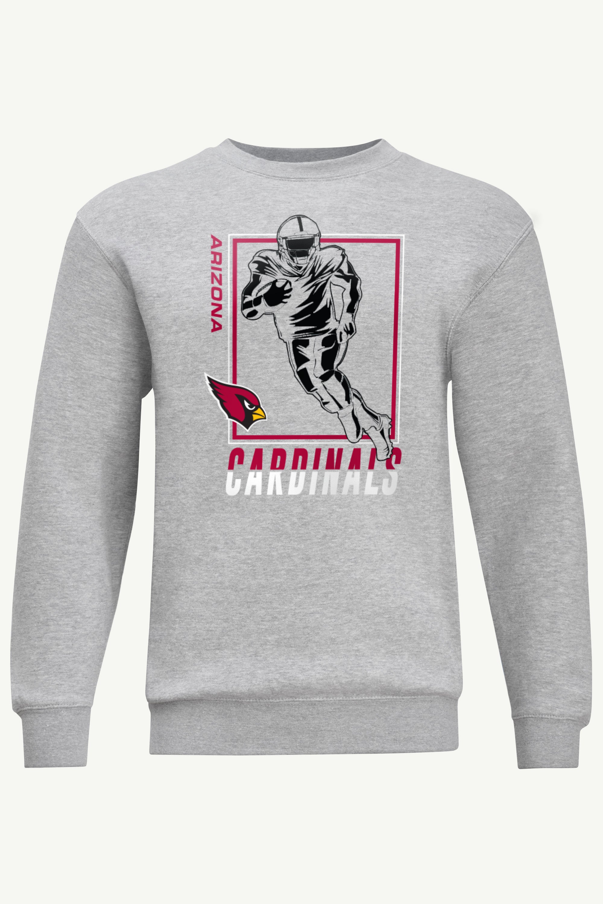 MENS ARIZONA CARDINALS PLAYER GRID SWEATSHIRT View 1 | Arizona Cardinals