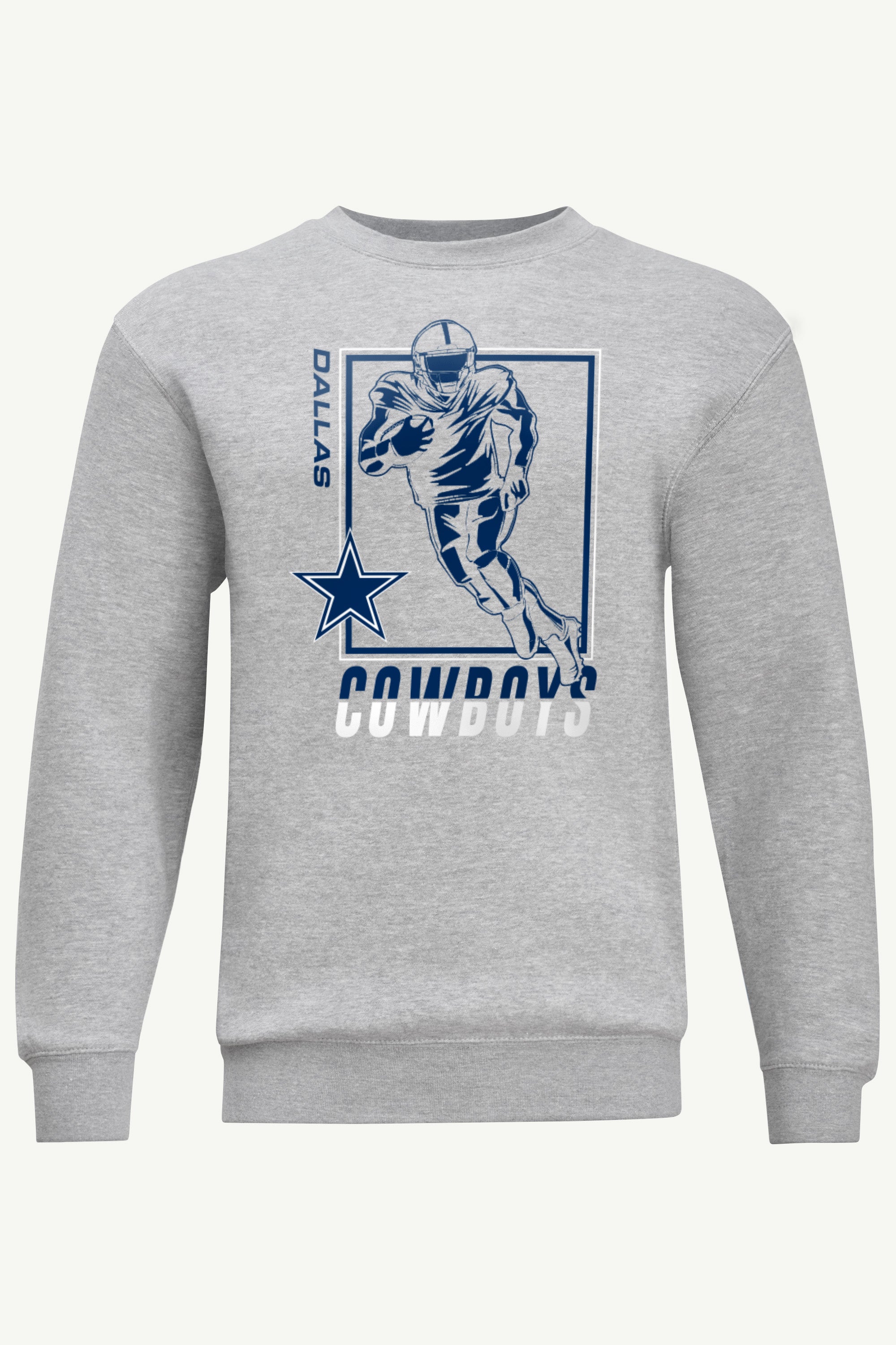 MENS DALLAS COWBOYS PLAYER GRID SWEATSHIRT View 1 | Dallas Cowboys