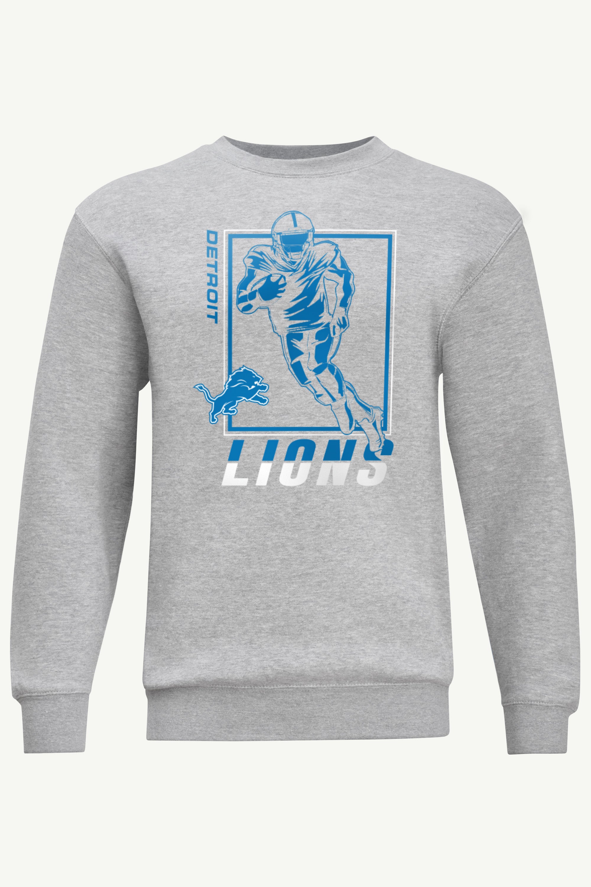 MENS DETROIT LIONS PLAYER GRID SWEATSHIRT View 1 | Detroit Lions