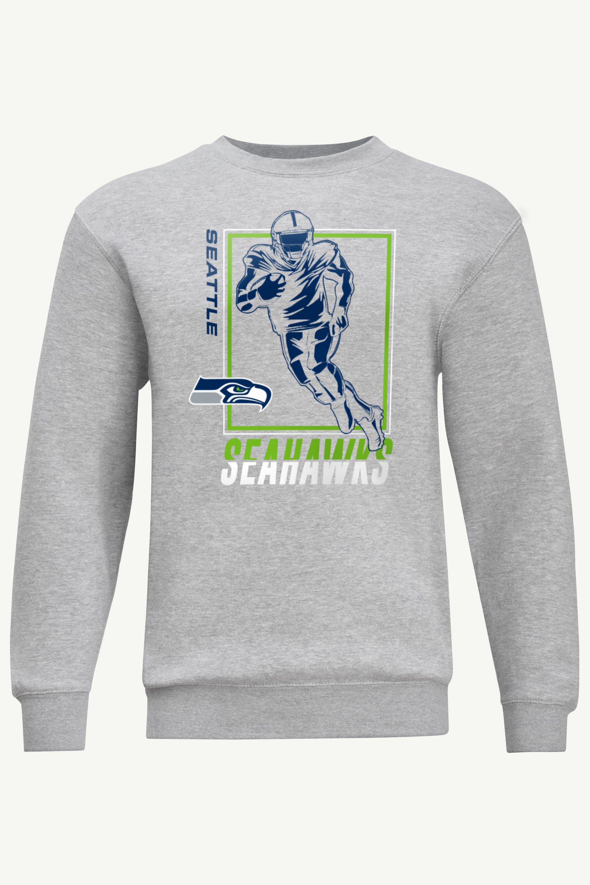 MENS SEATTLE SEAHAWKS PLAYER GRID SWEATSHIRT View 1 | Seattle Seahawks