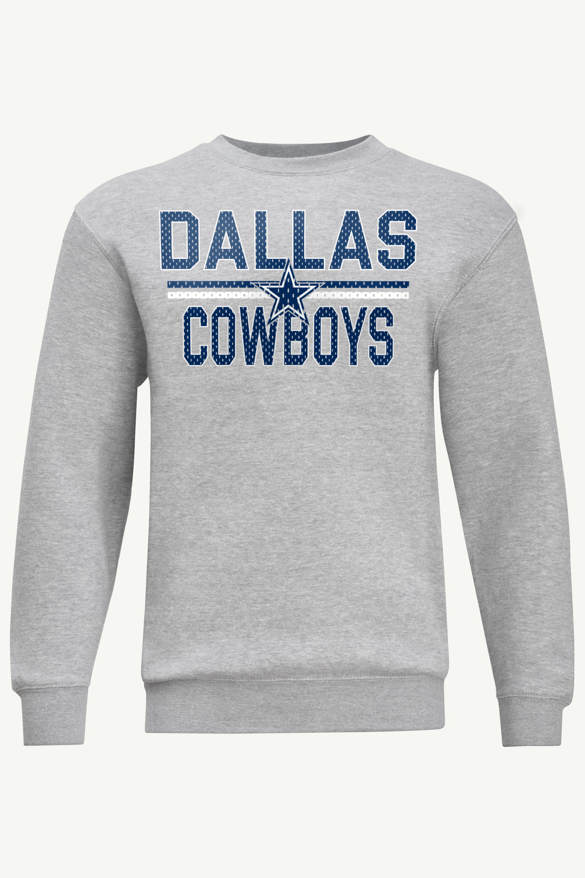 MENS DALLAS COWBOYS MESH LOOK SWEATSHIRT View 1 | Dallas Cowboys
