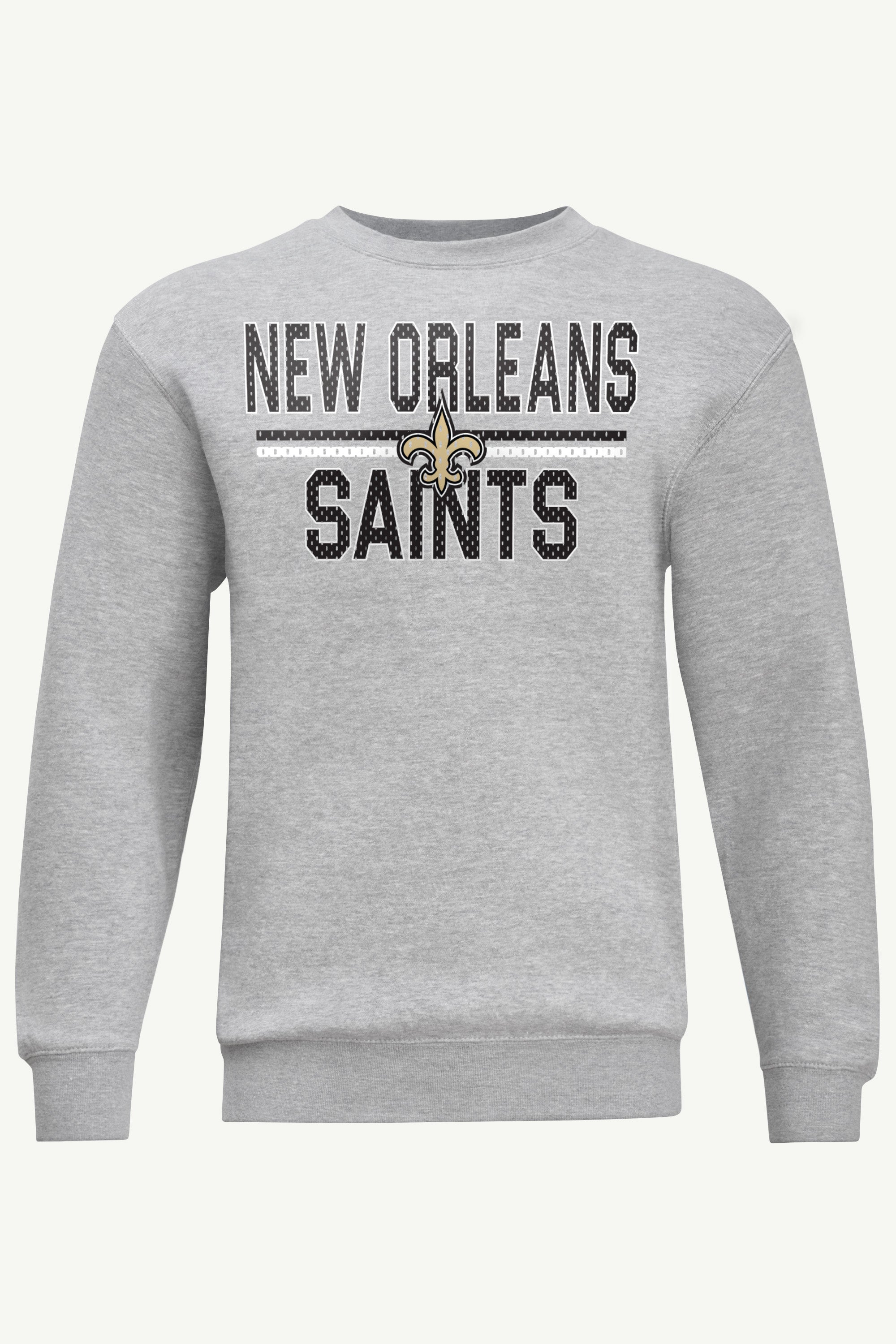 MENS NEW ORLEANS SAINTS MESH LOOK SWEATSHIRT View 1 | New Orleans Saints
