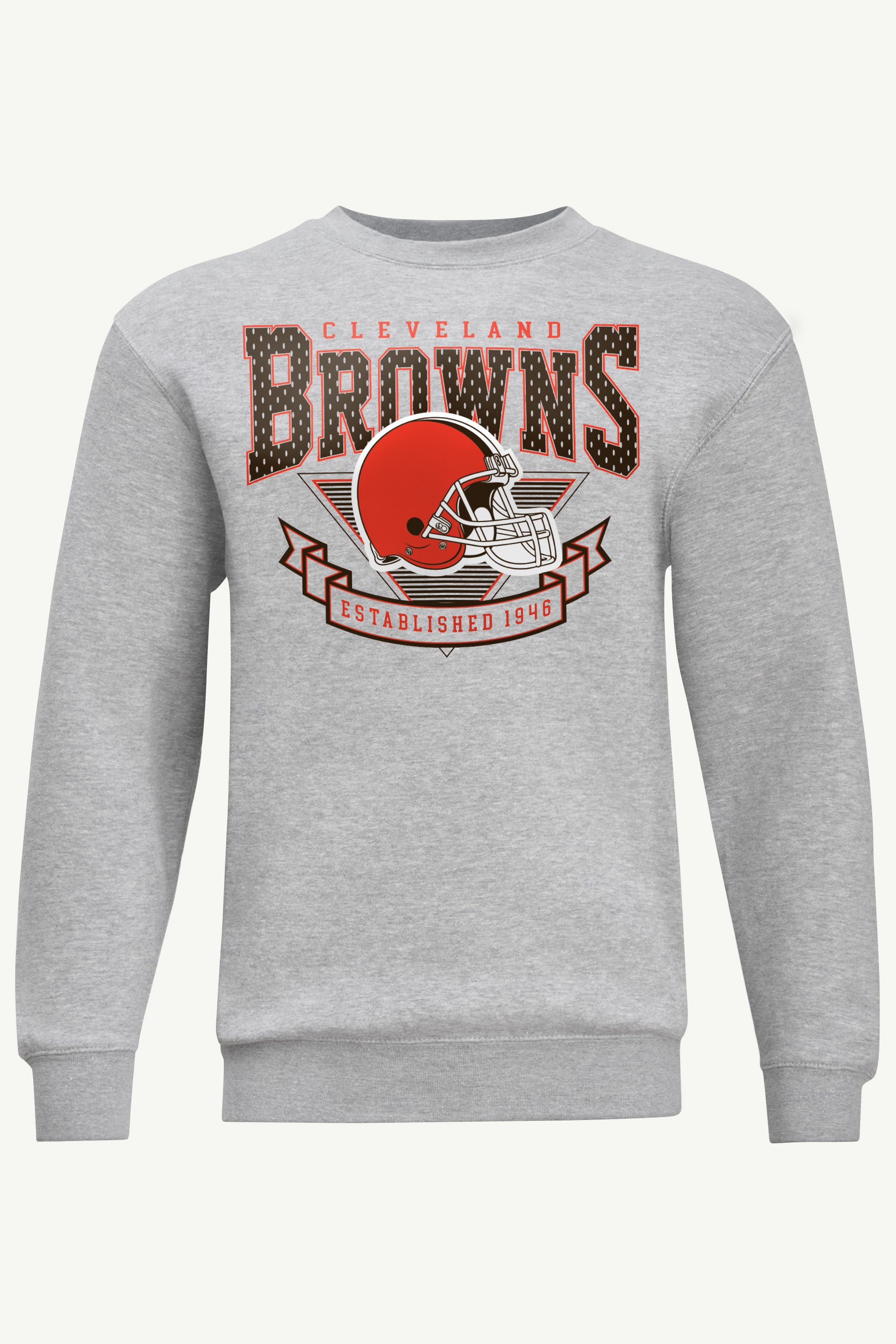 MENS CLEVELAND BROWNS 80's INSPIRED SWEATSHIRT View 1 | Cleveland Browns