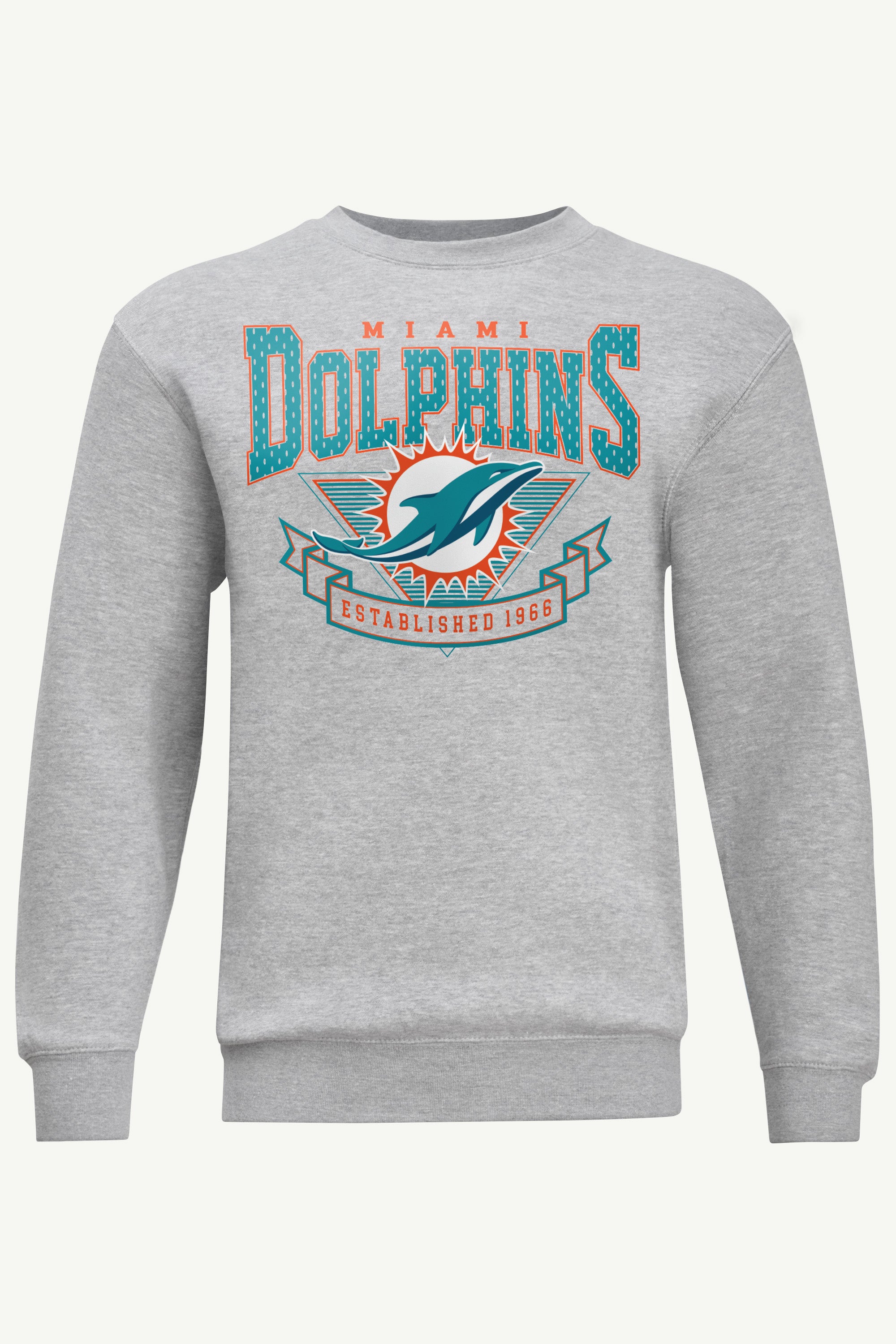 MENS MIAMI DOLPHINS 80's INSPIRED SWEATSHIRT View 1 | Miami Dolphins
