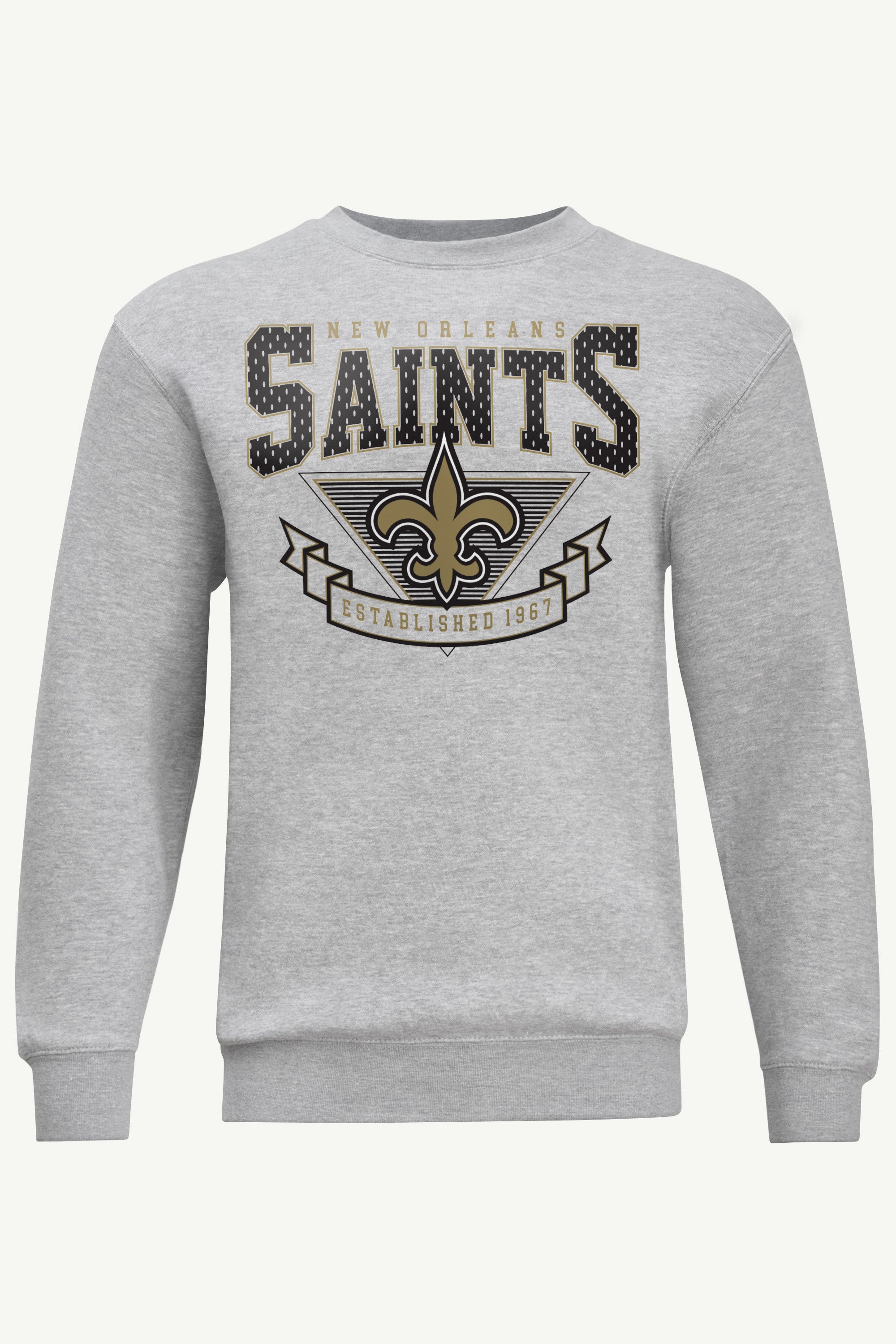 MENS NEW ORLEANS SAINTS 80's INSPIRED SWEATSHIRT View 1 | New Orleans Saints