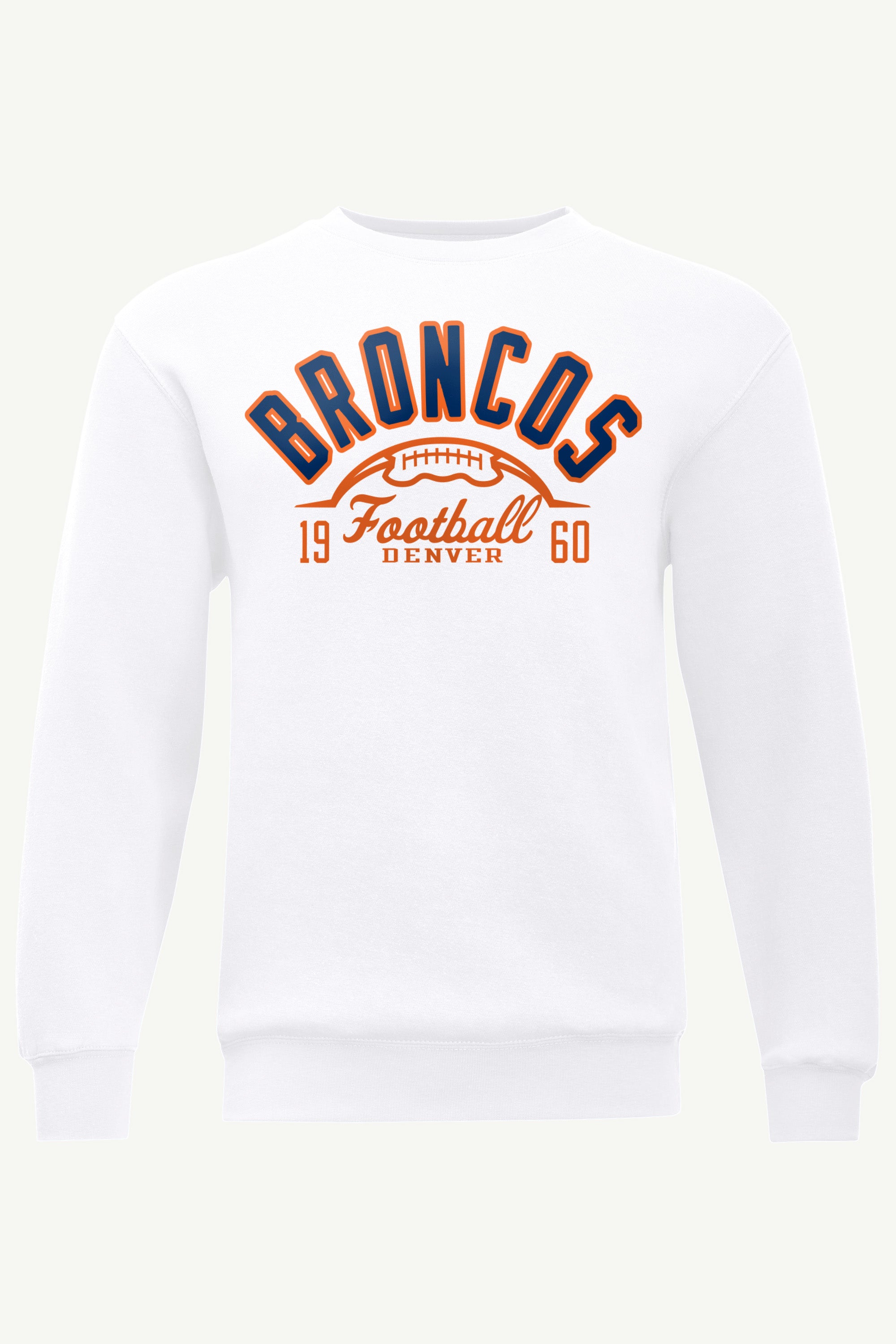 MENS DENVER BRONCOS HALF BALL SWEATSHIRT View 1 | Denver Broncos