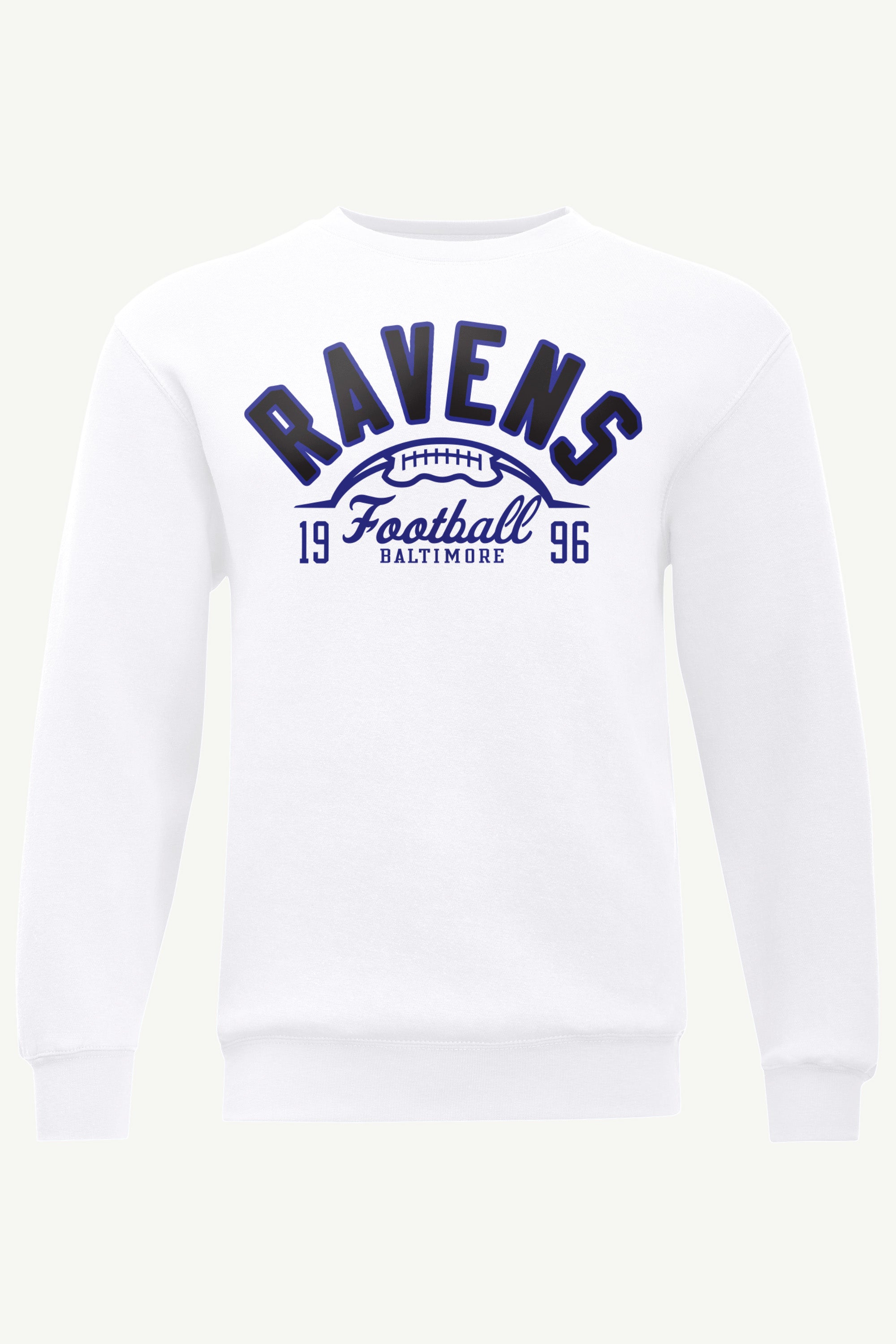 MENS BALTIMORE RAVENS HALF BALL SWEATSHIRT View 1 | Baltimore Ravens