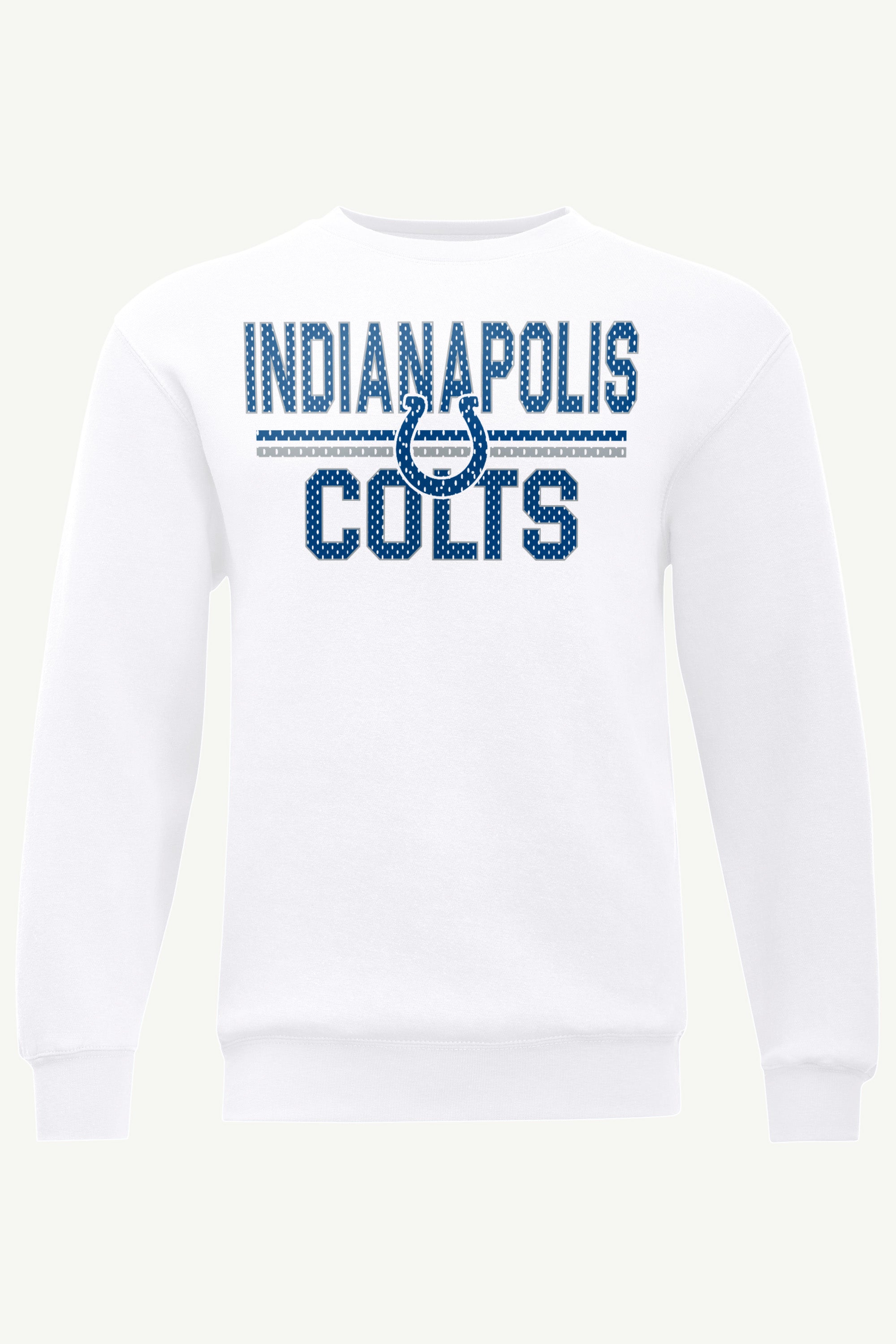 MENS INDIANAPOLIS COLTS MESH LOOK SWEATSHIRT View 1