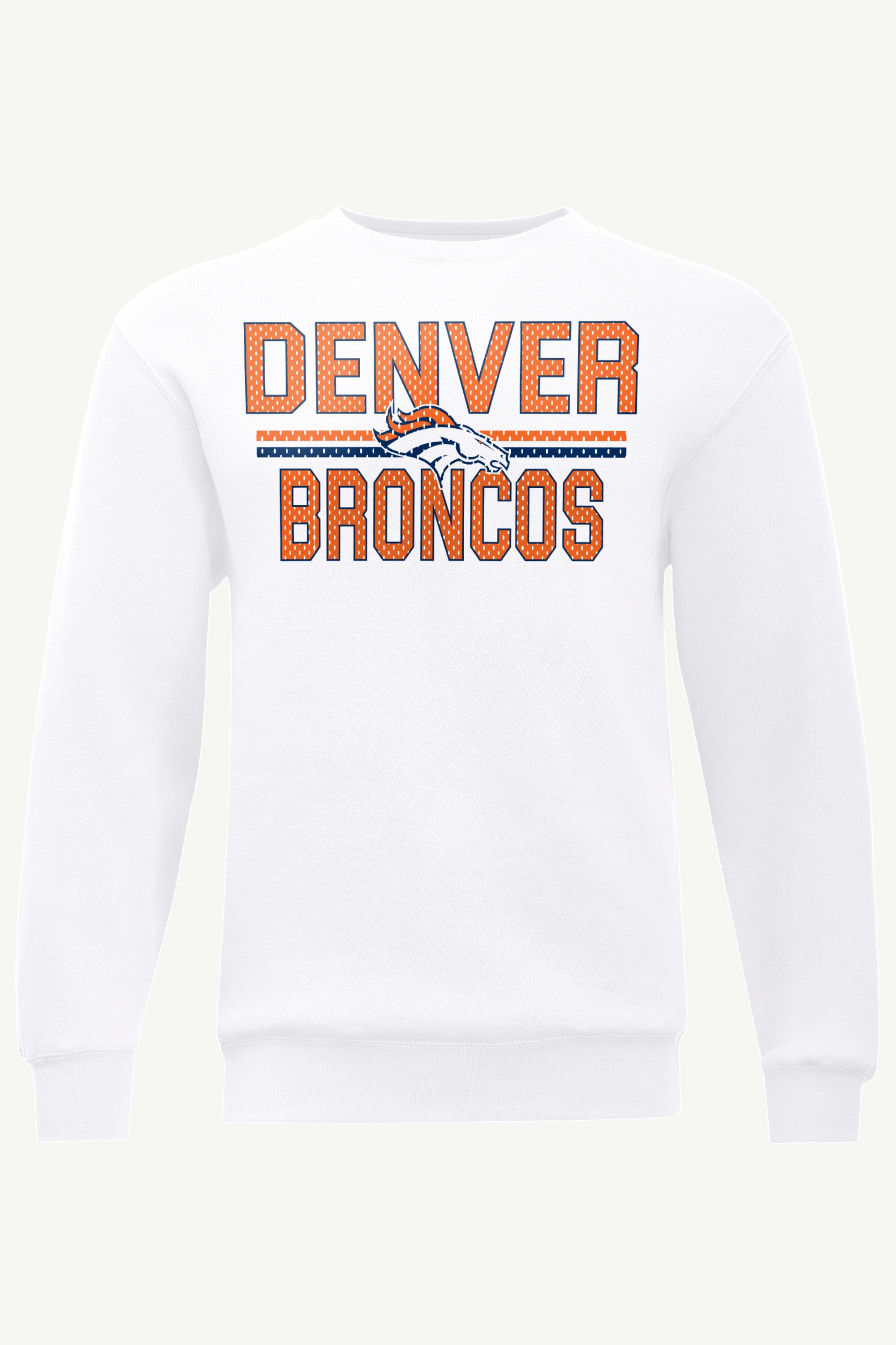 MENS DENVER BRONCOS MESH LOOK SWEATSHIRT View 1 | Denver Broncos