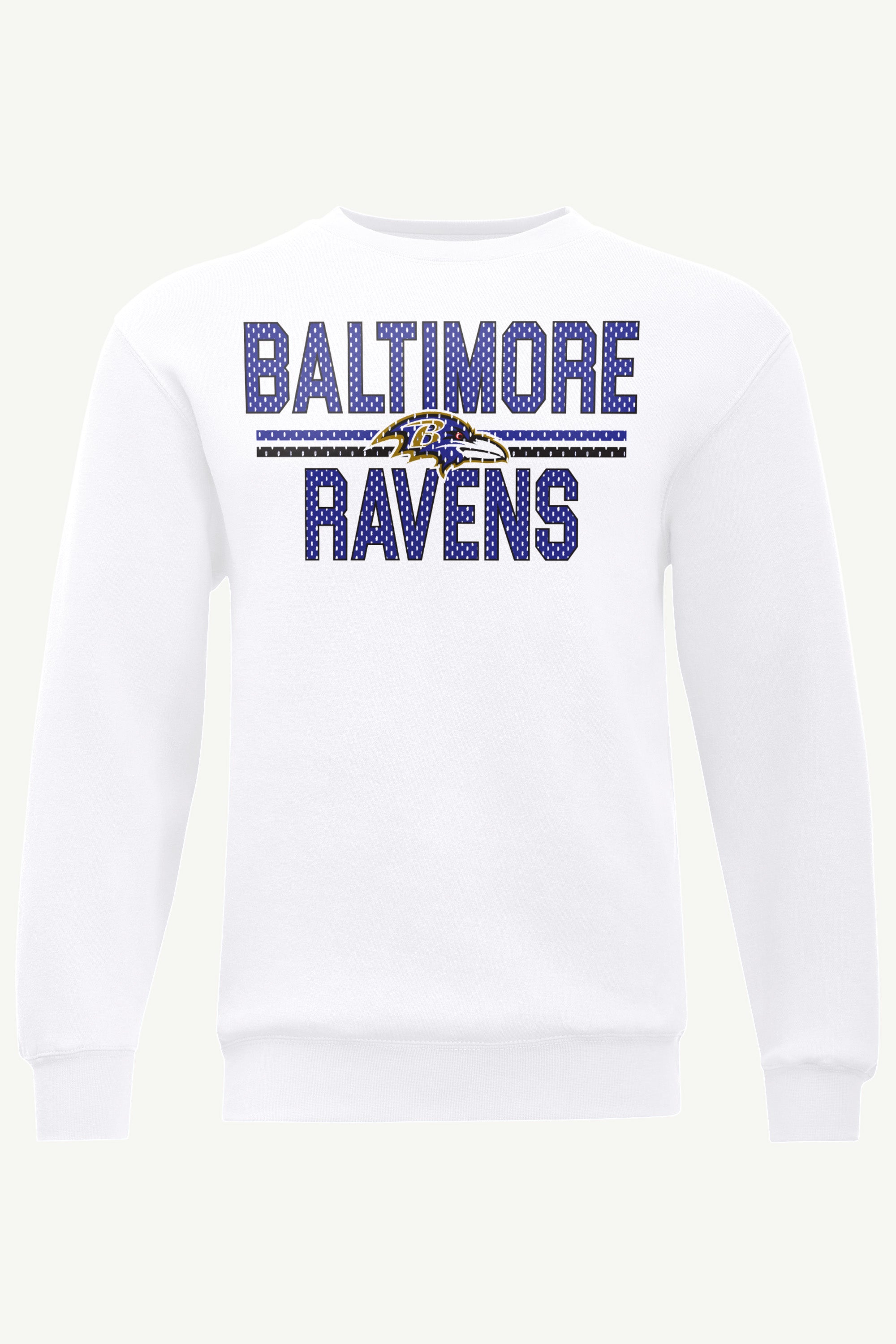 MENS BALTIMORE RAVENS MESH LOOK SWEATSHIRT View 1 | Baltimore Ravens