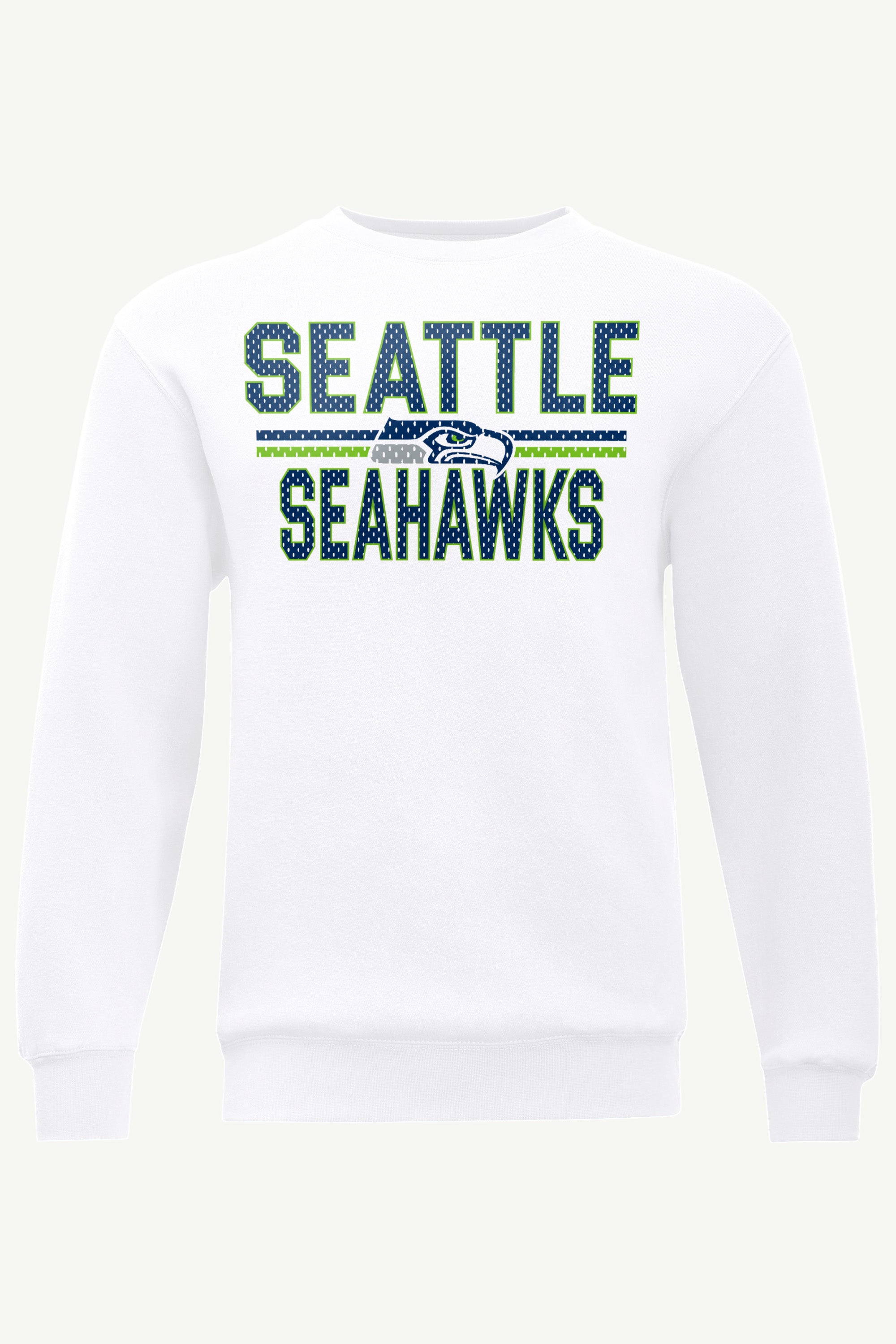 MENS SEATTLE SEAHAWKS MESH LOOK SWEATSHIRT View 1 | Seattle Seahawks