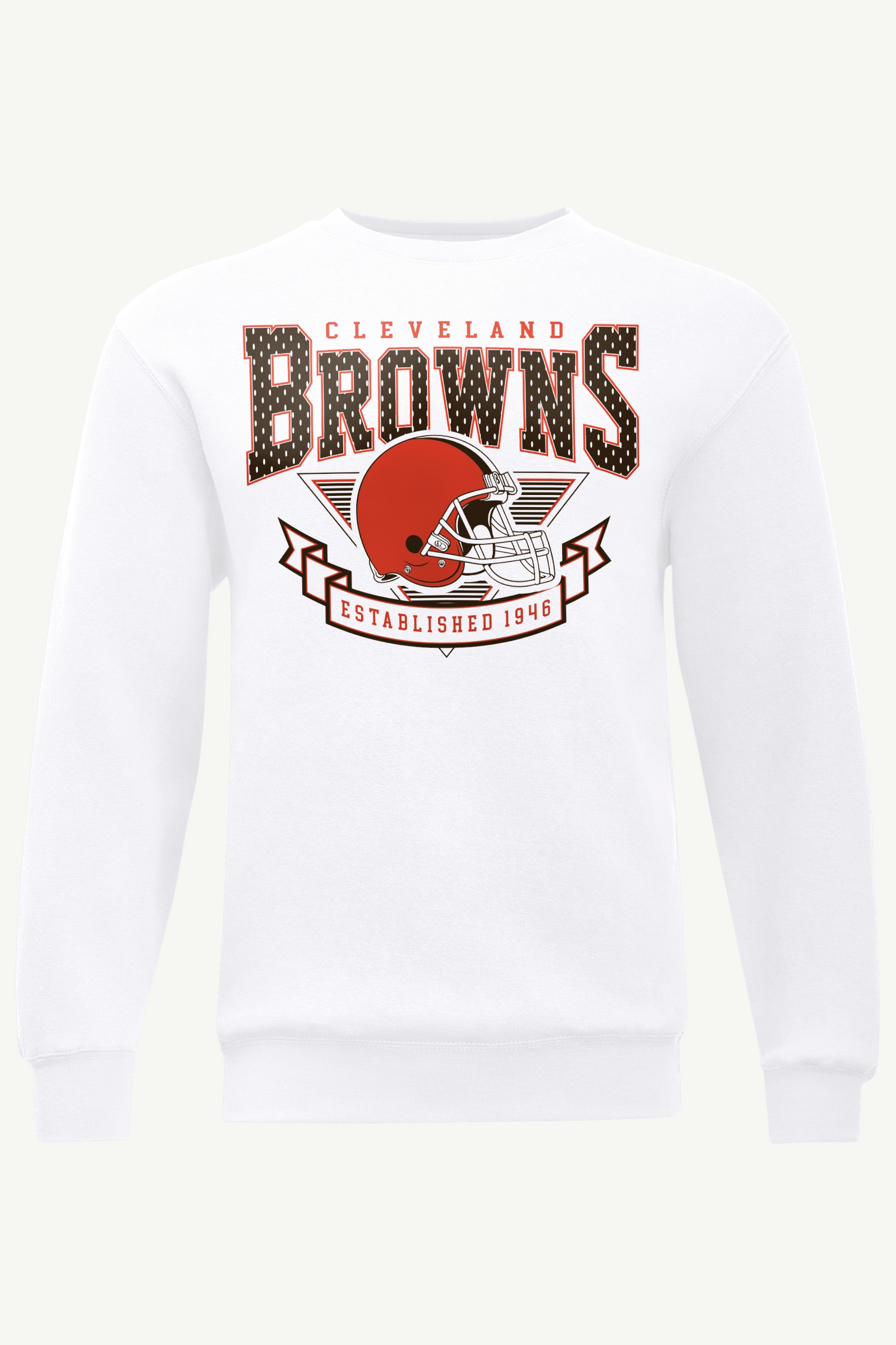 MENS CLEVELAND BROWNS 80's INSPIRED SWEATSHIRT View 1 | Cleveland Browns