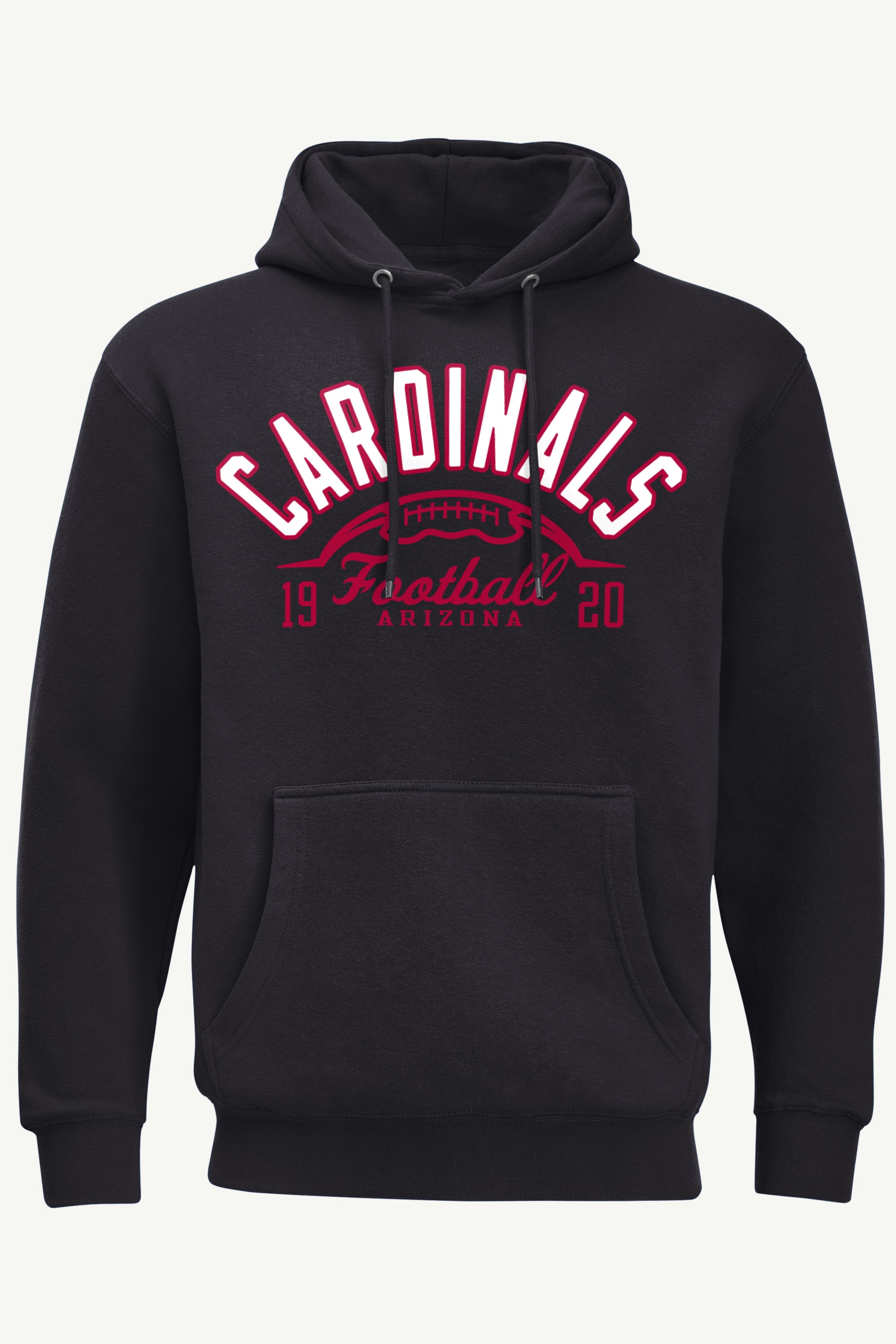 MENS ARIZONA CARDINALS HALF BALL HOODIE View 1 | Arizona Cardinals