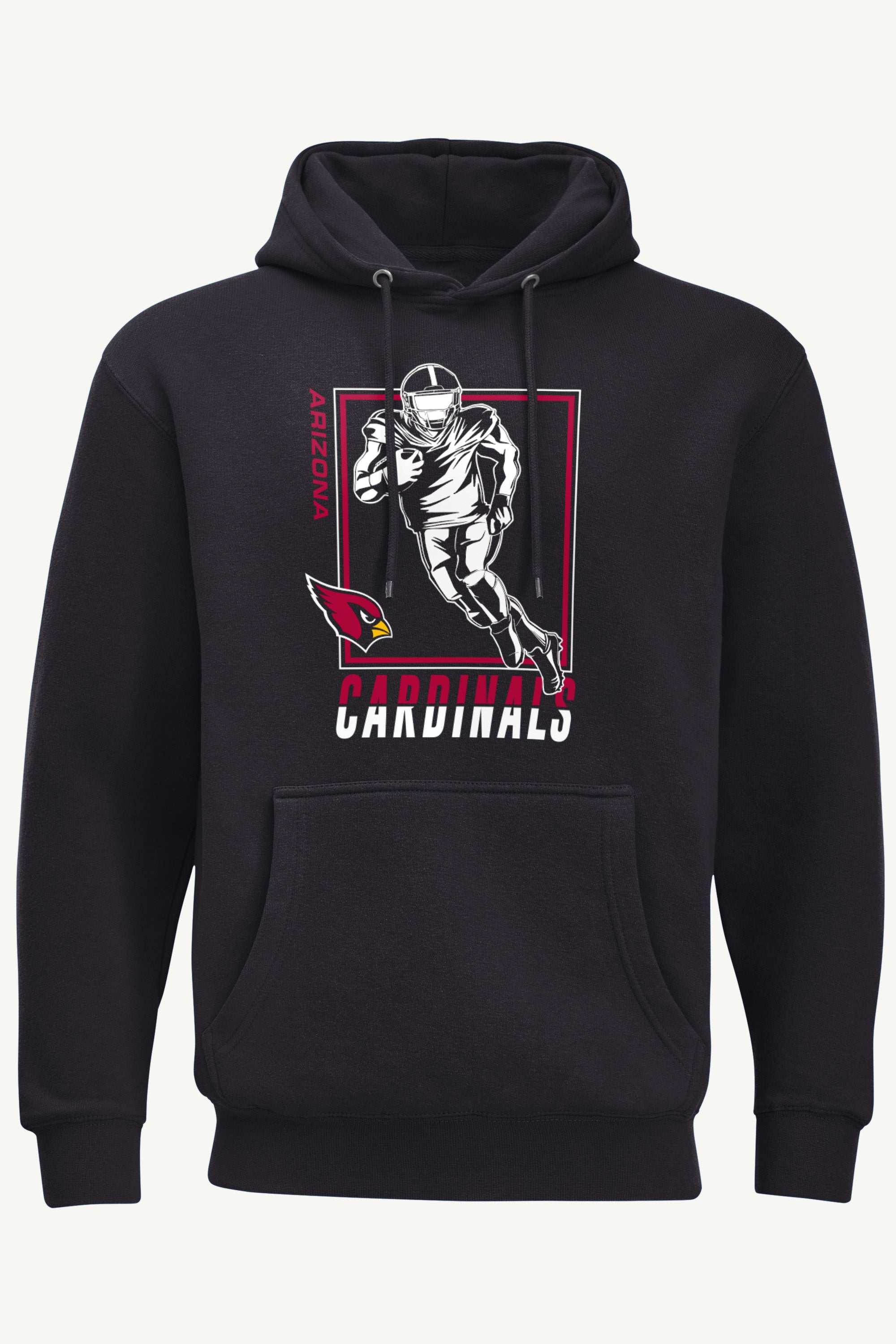 MENS ARIZONA CARDINALS PLAYER GRID HOODIE View 1 | Arizona Cardinals