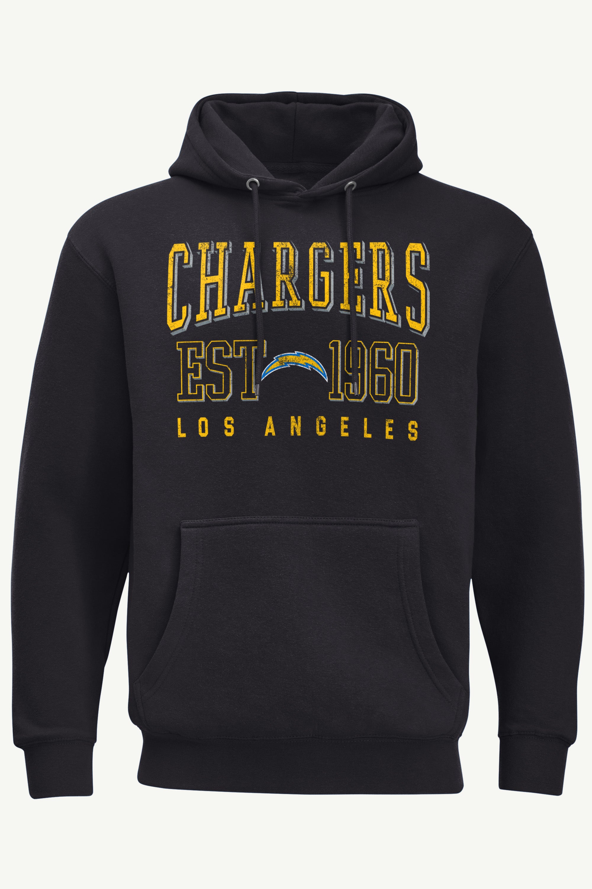 MENS LOS ANGELES CHARGERS RETRO HOODIE View 1