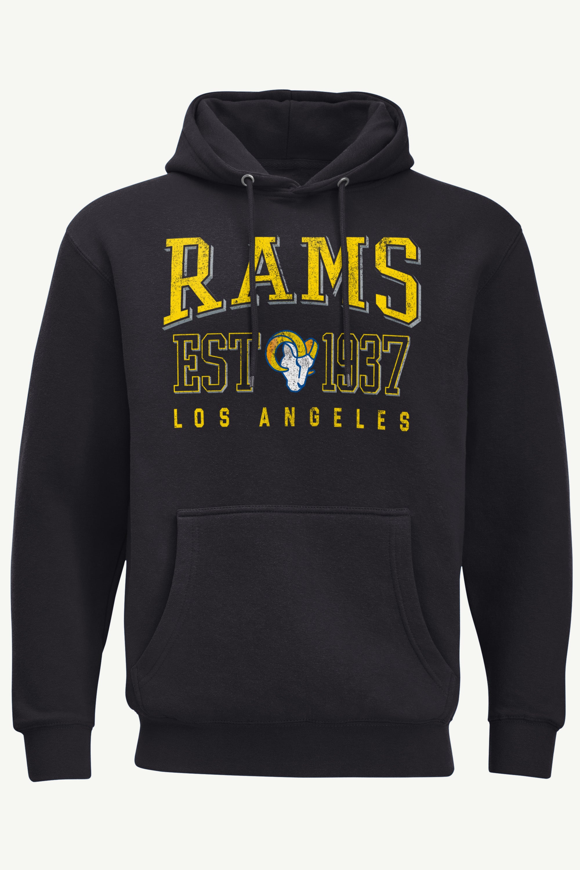 MENS LOS ANGELES RAMS RETRO HOODIE View 1 | Los Angeles Rams